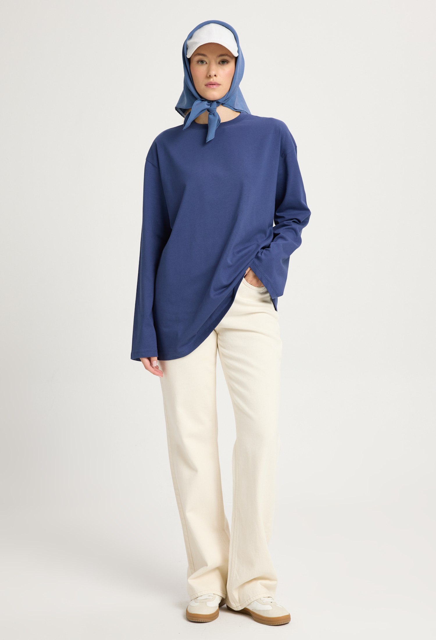 Modest Casual Oversized Fit Tshirt - Brand: First Angels - Women & Kids, Baby Clothes Wholesale - TheBS Women