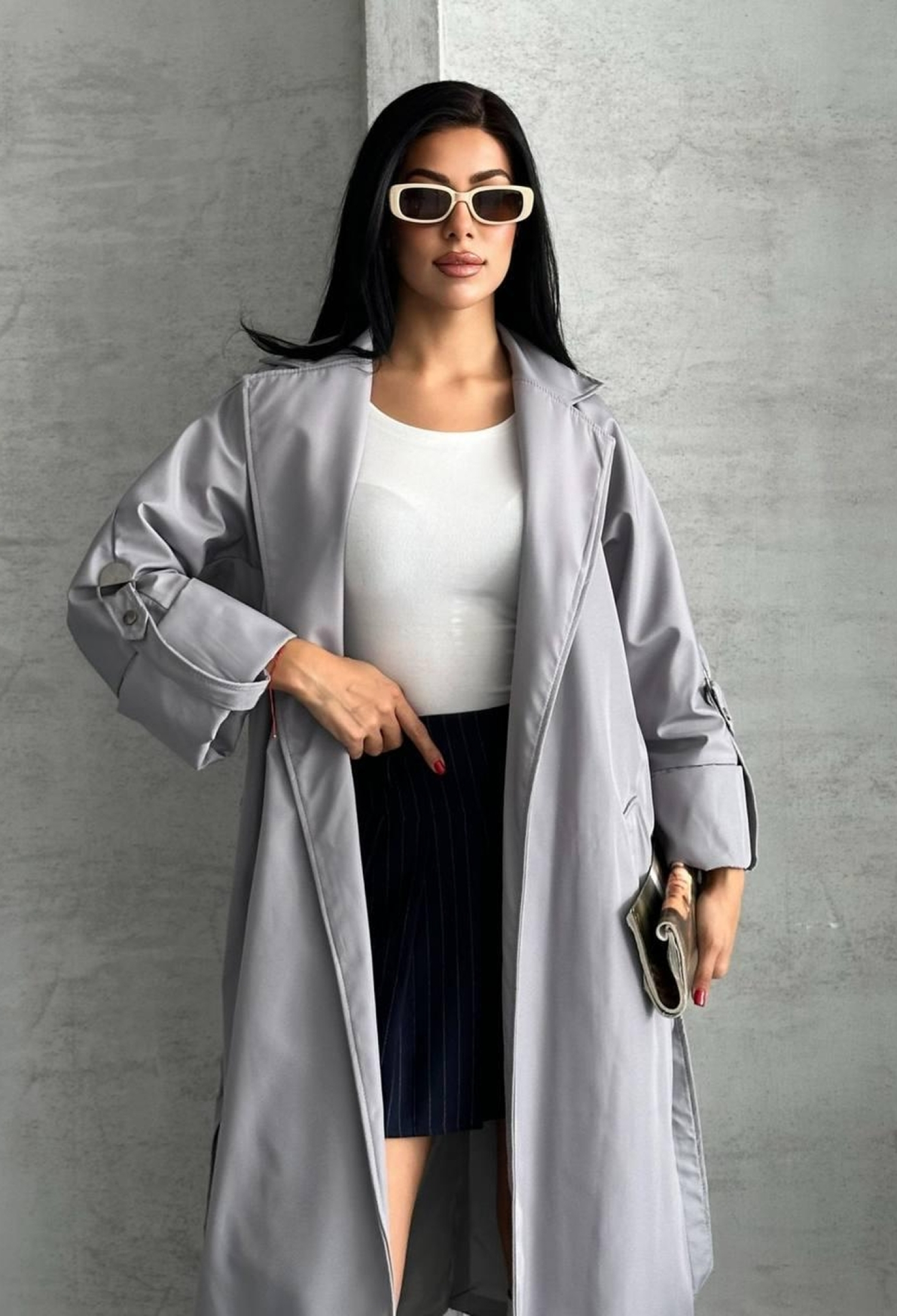 Trenchcoat Casual Elegant Formal Vintage Retro - Brand: My Jest Fashion - Women & Kids, Baby Clothes Wholesale - TheBS Women