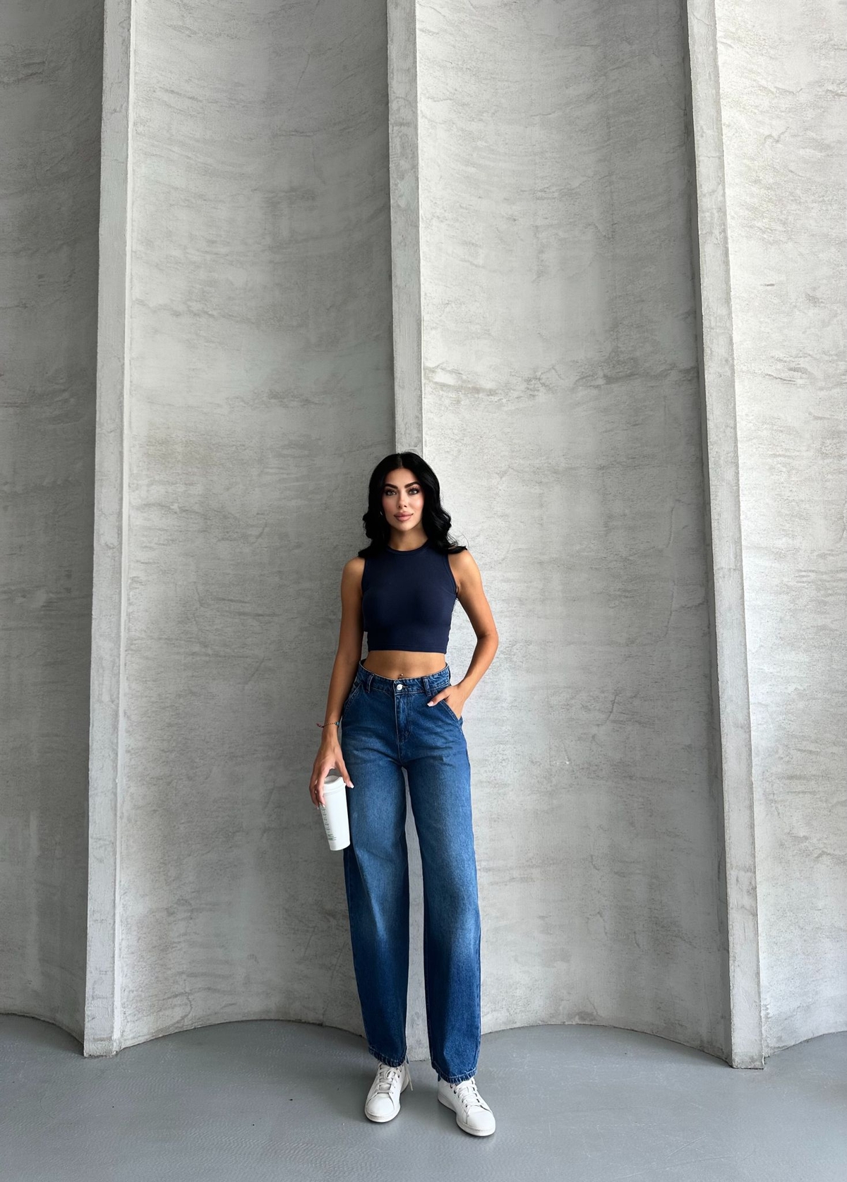 Casual Streetwear Mom Jeans - Brand: My Jest Fashion - Women & Kids, Baby Clothes Wholesale - TheBS Women Casual Streetwear Mom Jeans - Brand: My Jest Fashion - Women & Kids, Baby Clothes Wholesale - TheBS Women