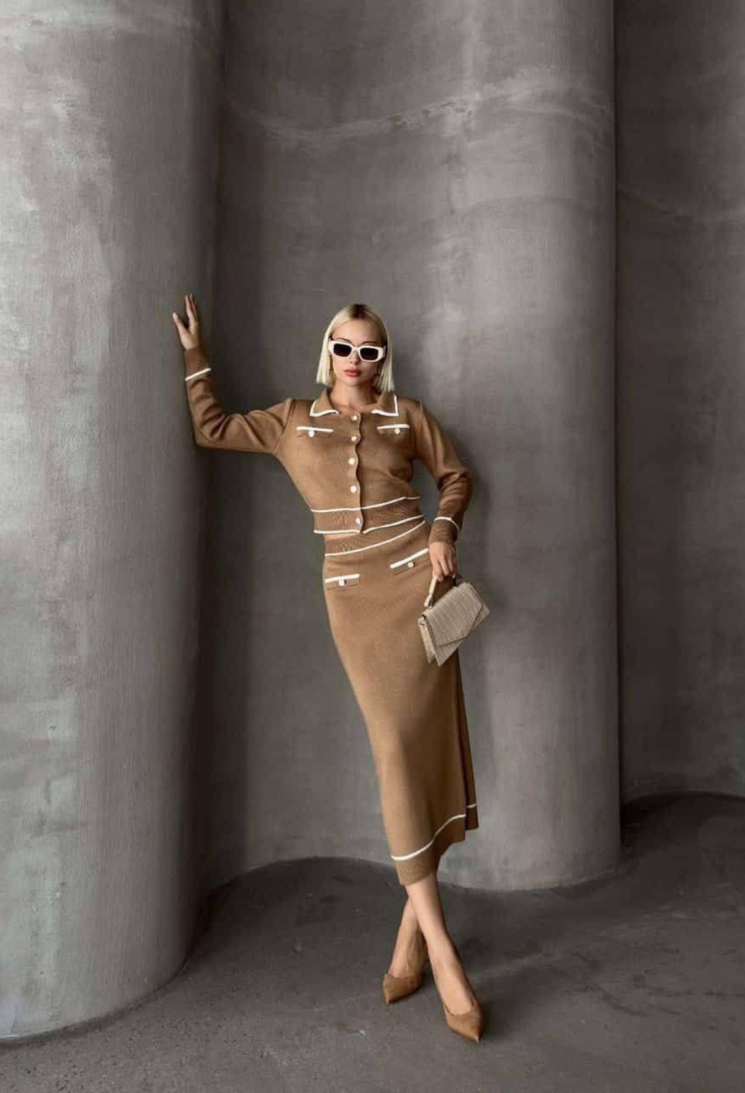 Brown Elegant Formal Set - Brand: My Jest Fashion - Women & Kids, Baby Clothes Wholesale - TheBS Women