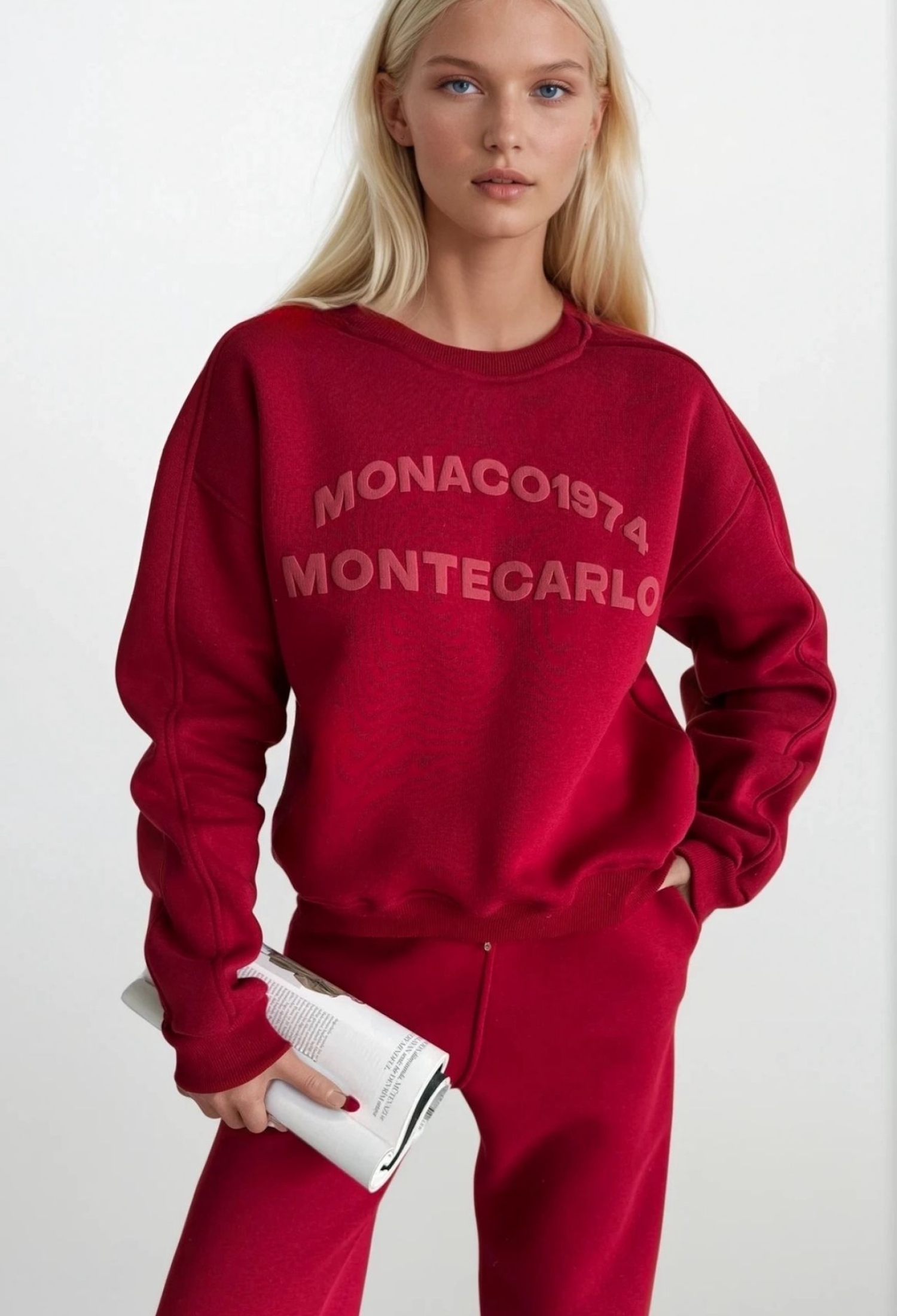 Sweatshirt Oversized Fit Crew Neck - Brand: Black Fashion - Women & Kids, Baby Clothes Wholesale - TheBS Women