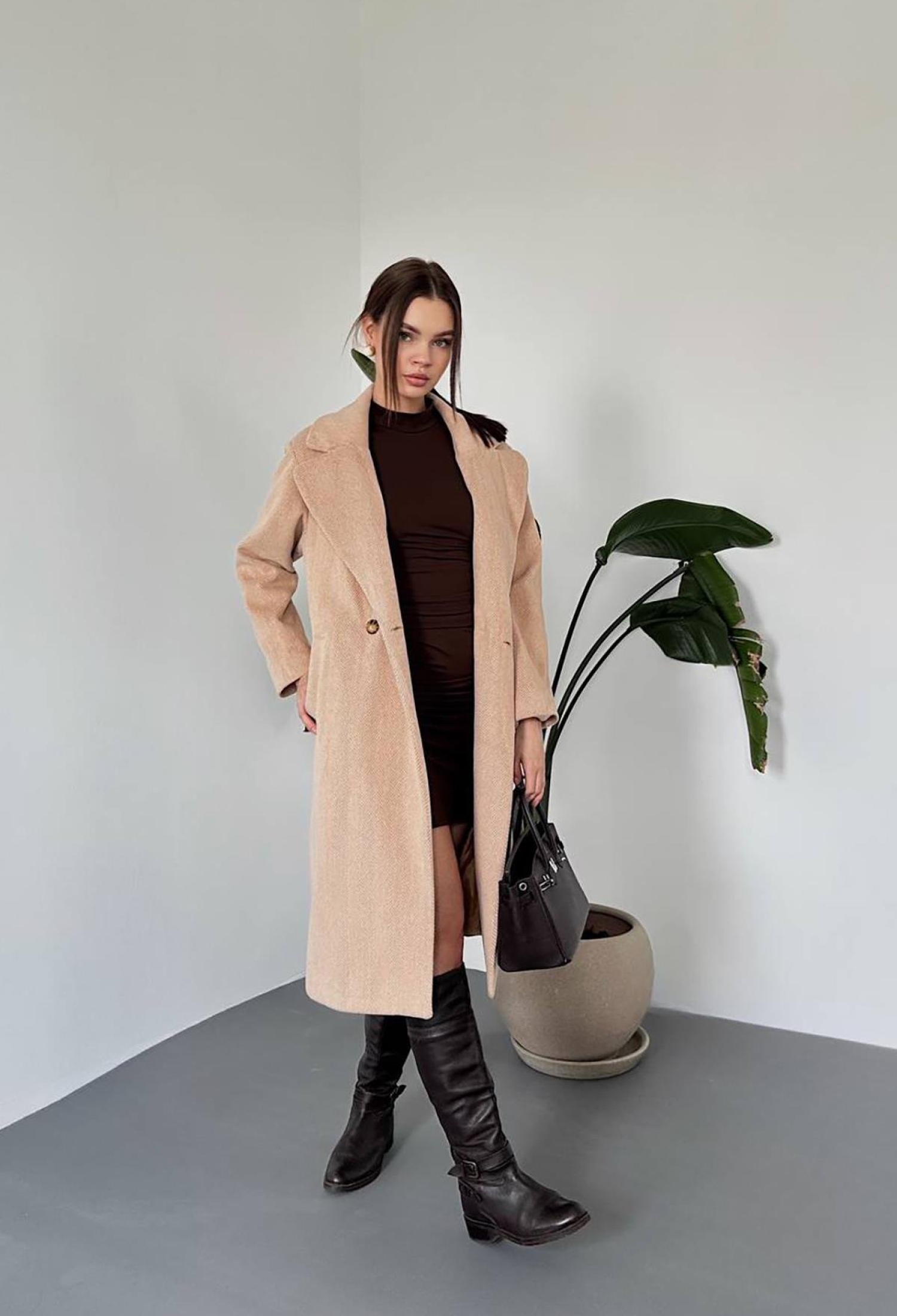 Long Coat - Brand: Elisa - Women & Kids, Baby Clothes Wholesale - TheBS Women