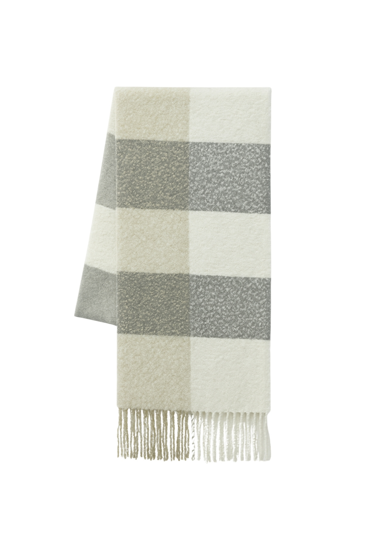 Tassel Checkered Bouquet Shawl - Brand: Black Fashion - Women & Kids, Baby Clothes Wholesale - TheBS Women