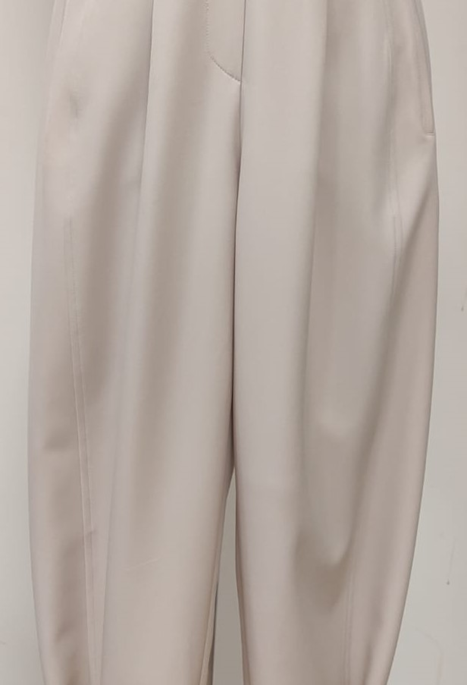 Beige Elegant Wide Leg Tapered Pants - Brand: Puane - Women & Kids, Baby Clothes Wholesale - TheBS Women