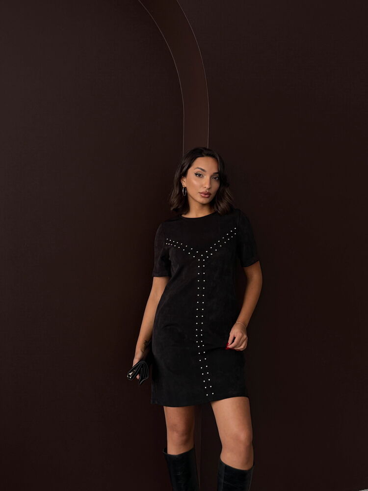 Mini Shift Dress With Short Sleeves - Brand: Topshow - Women & Kids, Baby Clothes Wholesale - TheBS Women Mini Shift Dress With Short Sleeves - Brand: Topshow - Women & Kids, Baby Clothes Wholesale - TheBS Women