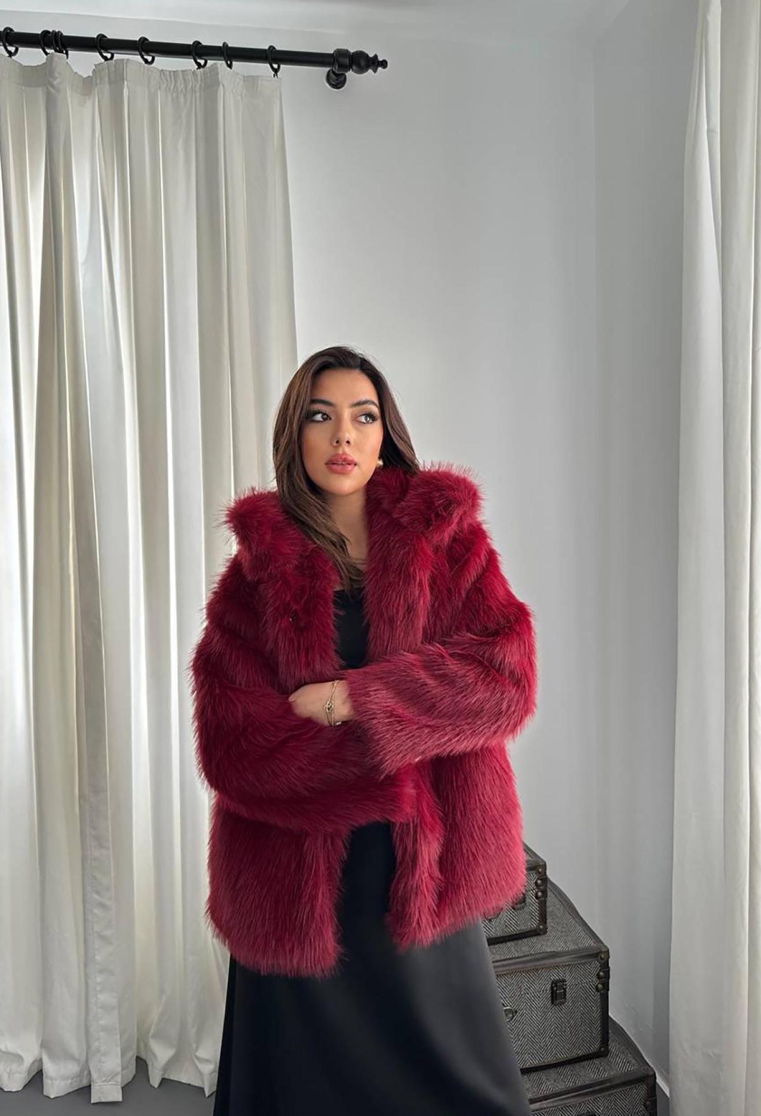 Fur Jacket - Brand: Elisa - Women & Kids, Baby Clothes Wholesale - TheBS Women