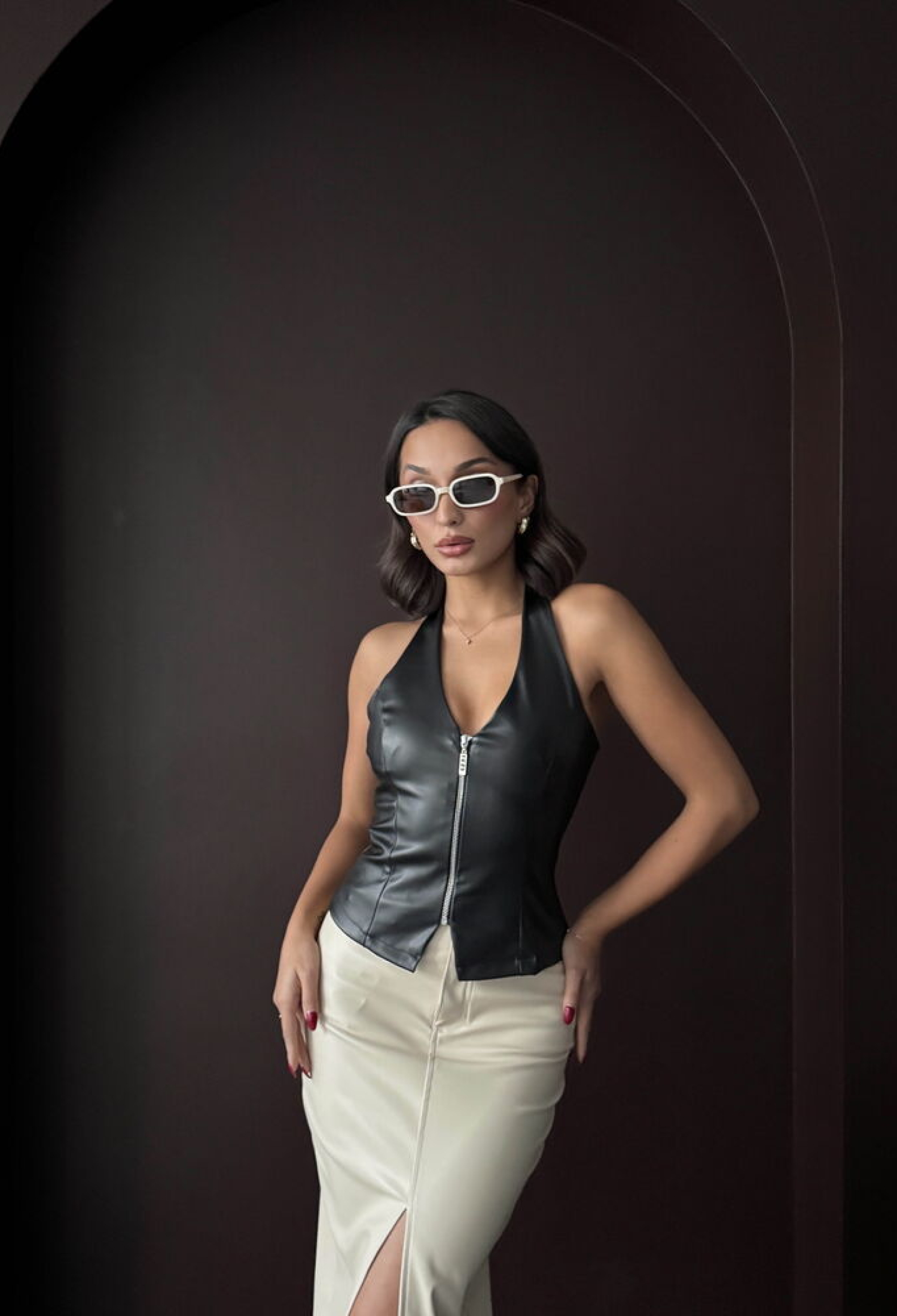 Sexy Elegant Fitted Vest - Brand: Topshow - Women & Kids, Baby Clothes Wholesale - TheBS Women