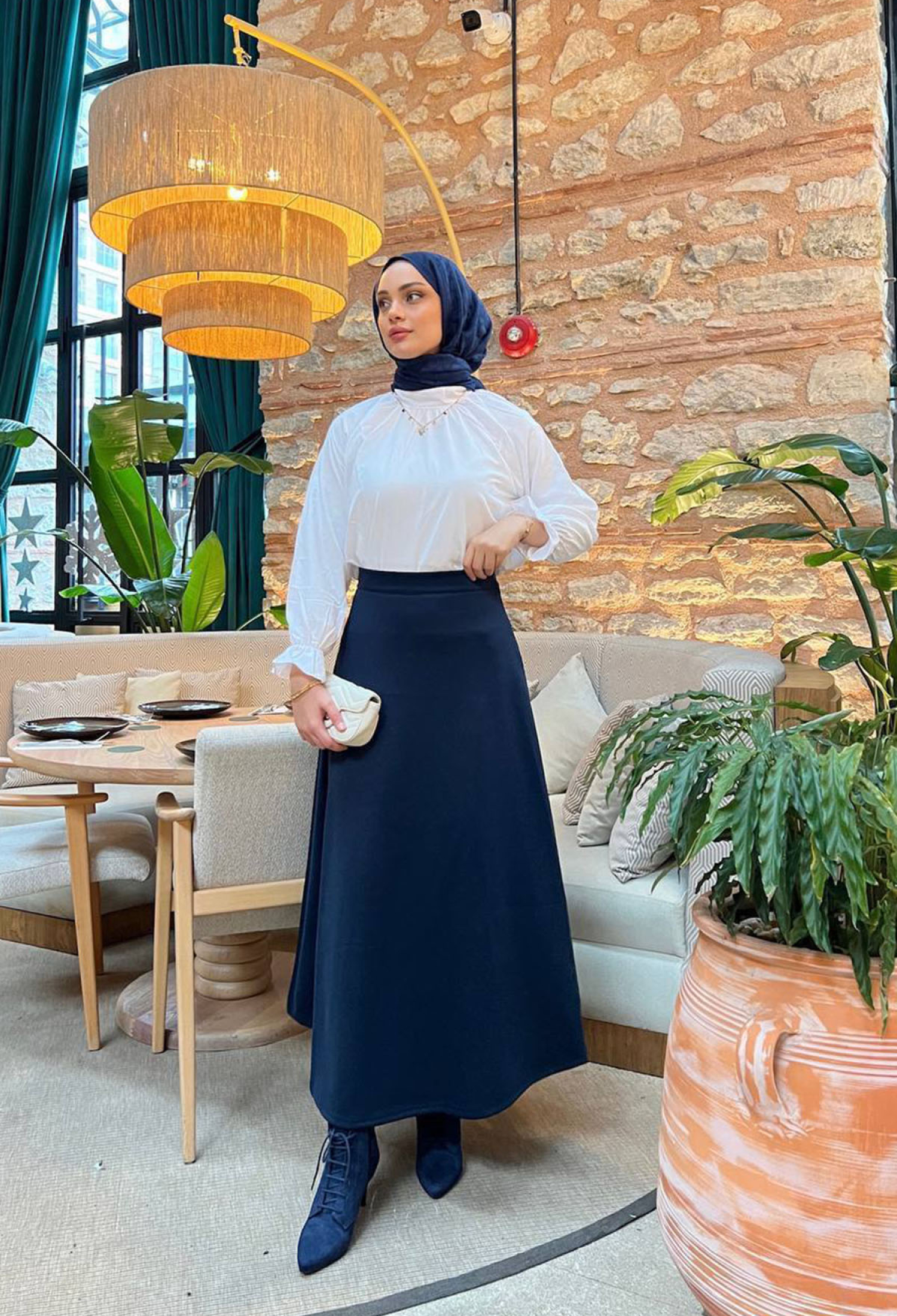 A-Line Maxi Skirt With High Waist - Brand: Mode Roy - Women & Kids, Baby Clothes Wholesale - TheBS Women