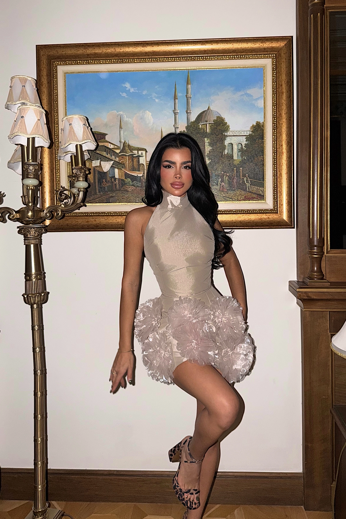 Beige Sexy Glam Elegant Formal Bodycon Dress - Brand: EYYO ATELIER - Women & Kids, Baby Clothes Wholesale - TheBS Women Beige Sexy Glam Elegant Formal Bodycon Dress - Brand: EYYO ATELIER - Women & Kids, Baby Clothes Wholesale - TheBS Women