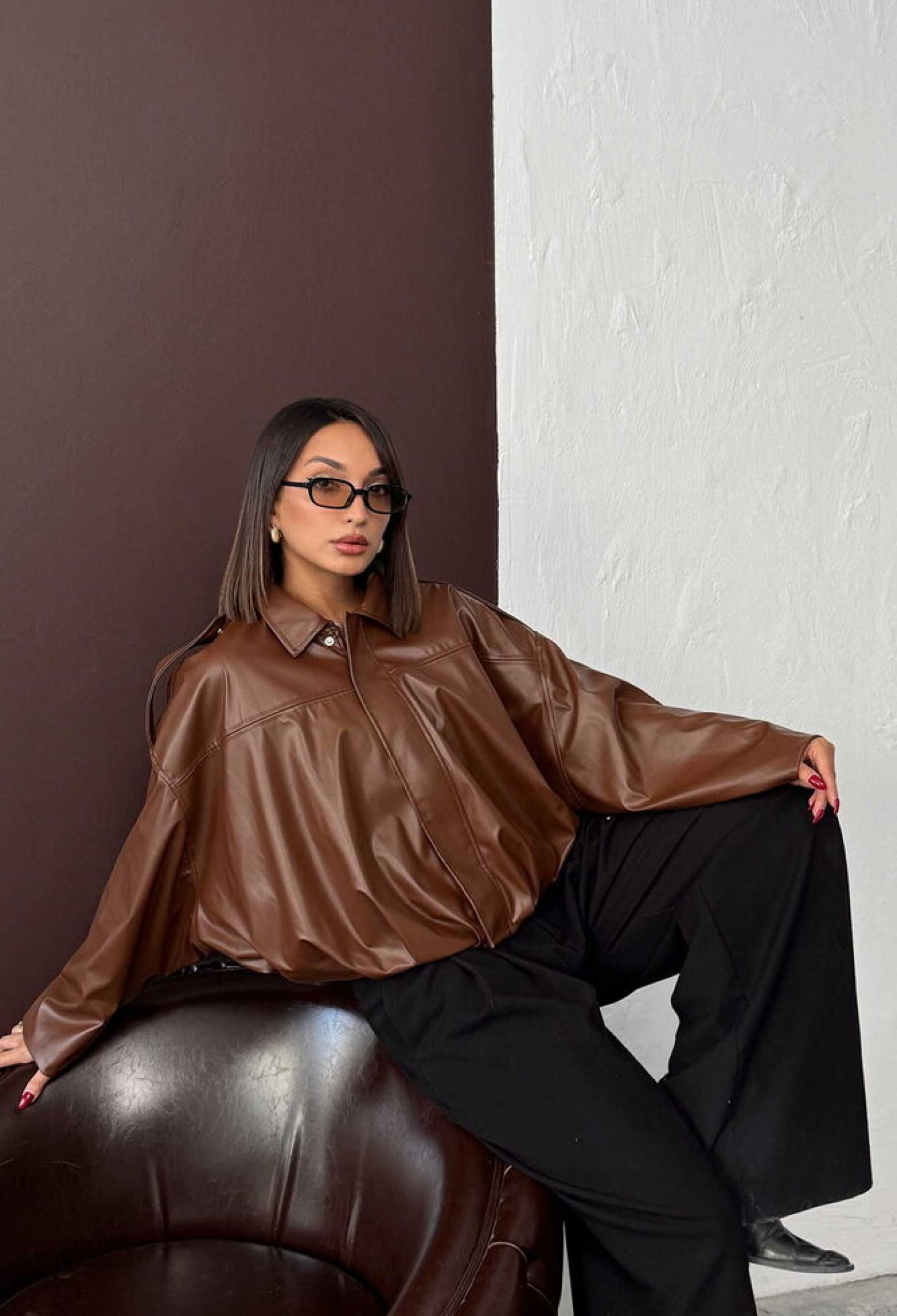 Overshirt Jacket With Zip Up And Slant Pockets - Brand: Topshow - Women & Kids, Baby Clothes Wholesale - TheBS Women