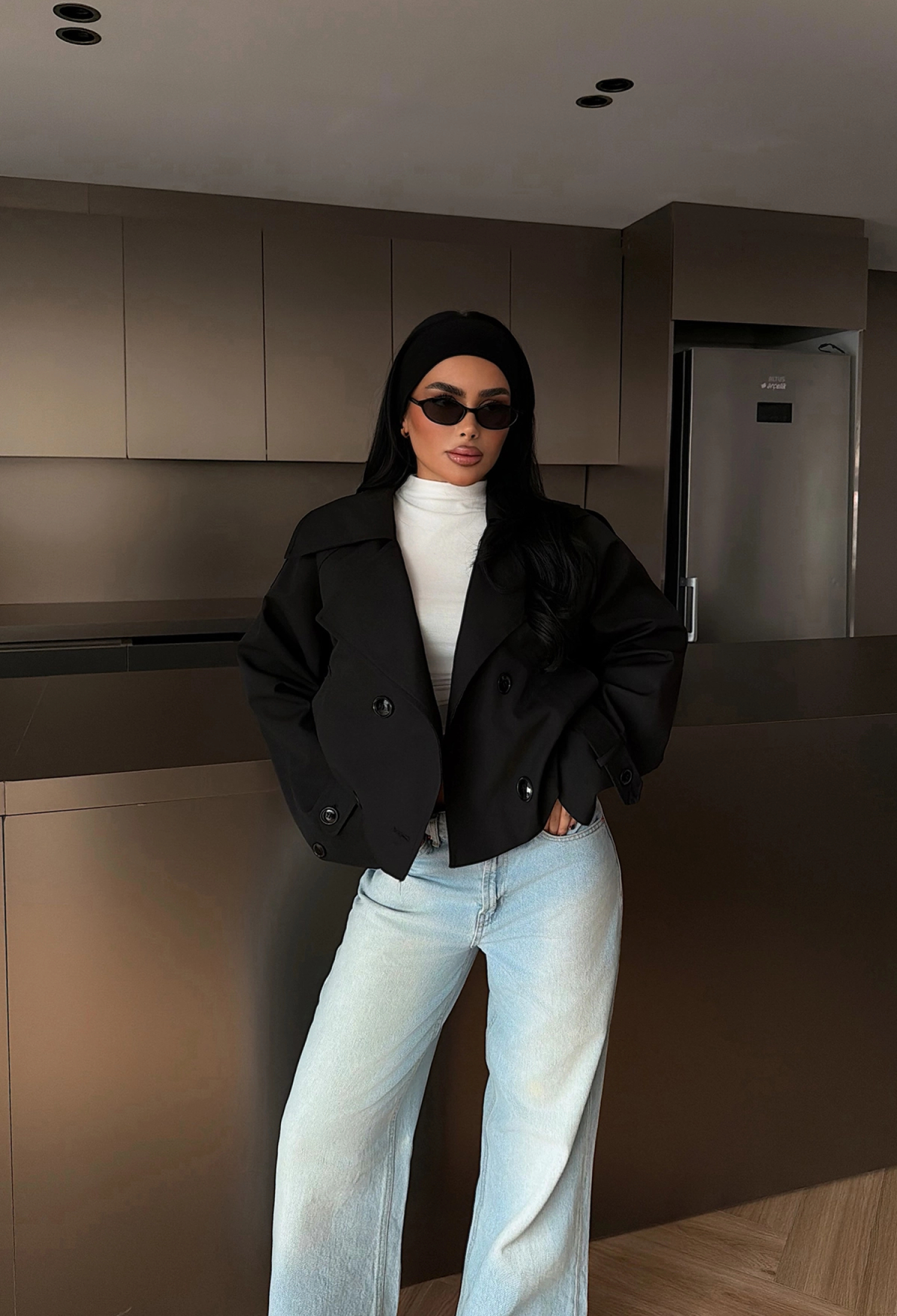 Double-Breasted Blazer Jacket - Brand: EYYO ATELIER - Women & Kids, Baby Clothes Wholesale - TheBS Women