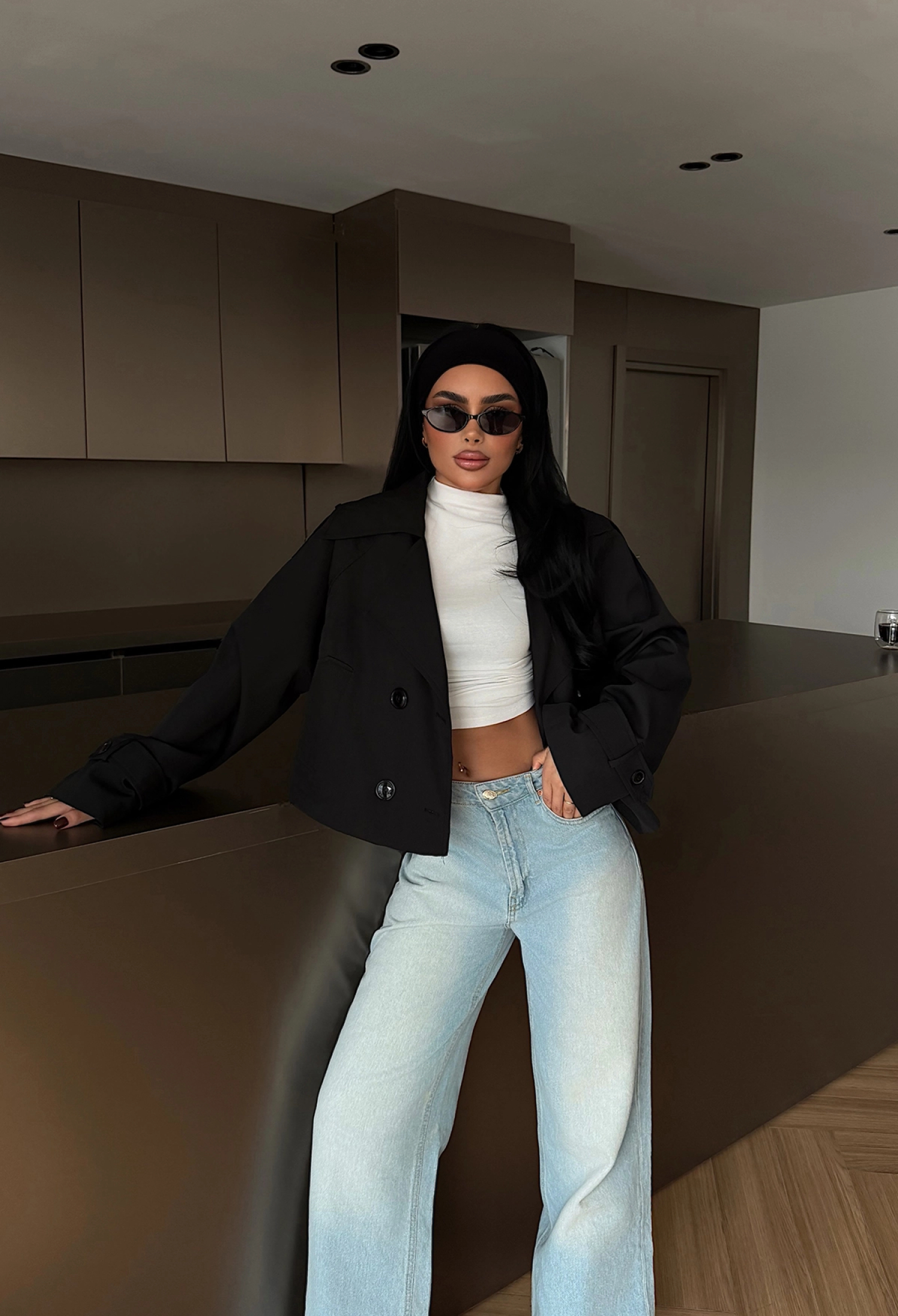 Double-Breasted Blazer Jacket - Brand: EYYO ATELIER - Women & Kids, Baby Clothes Wholesale - TheBS Women