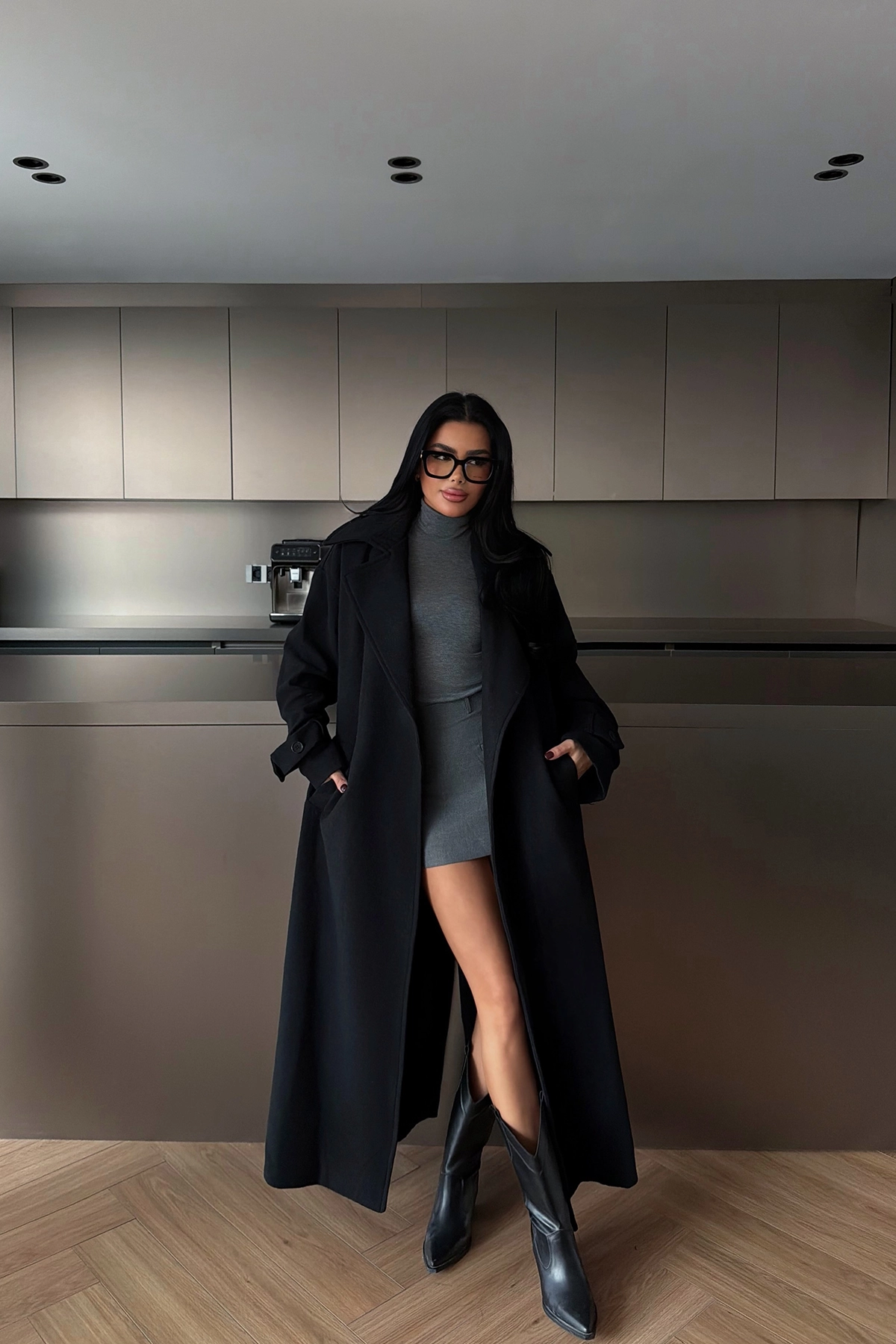 Elegant Formal Wrapover Coat - Brand: EYYO ATELIER - Women & Kids, Baby Clothes Wholesale - TheBS Women Elegant Formal Wrapover Coat - Brand: EYYO ATELIER - Women & Kids, Baby Clothes Wholesale - TheBS Women