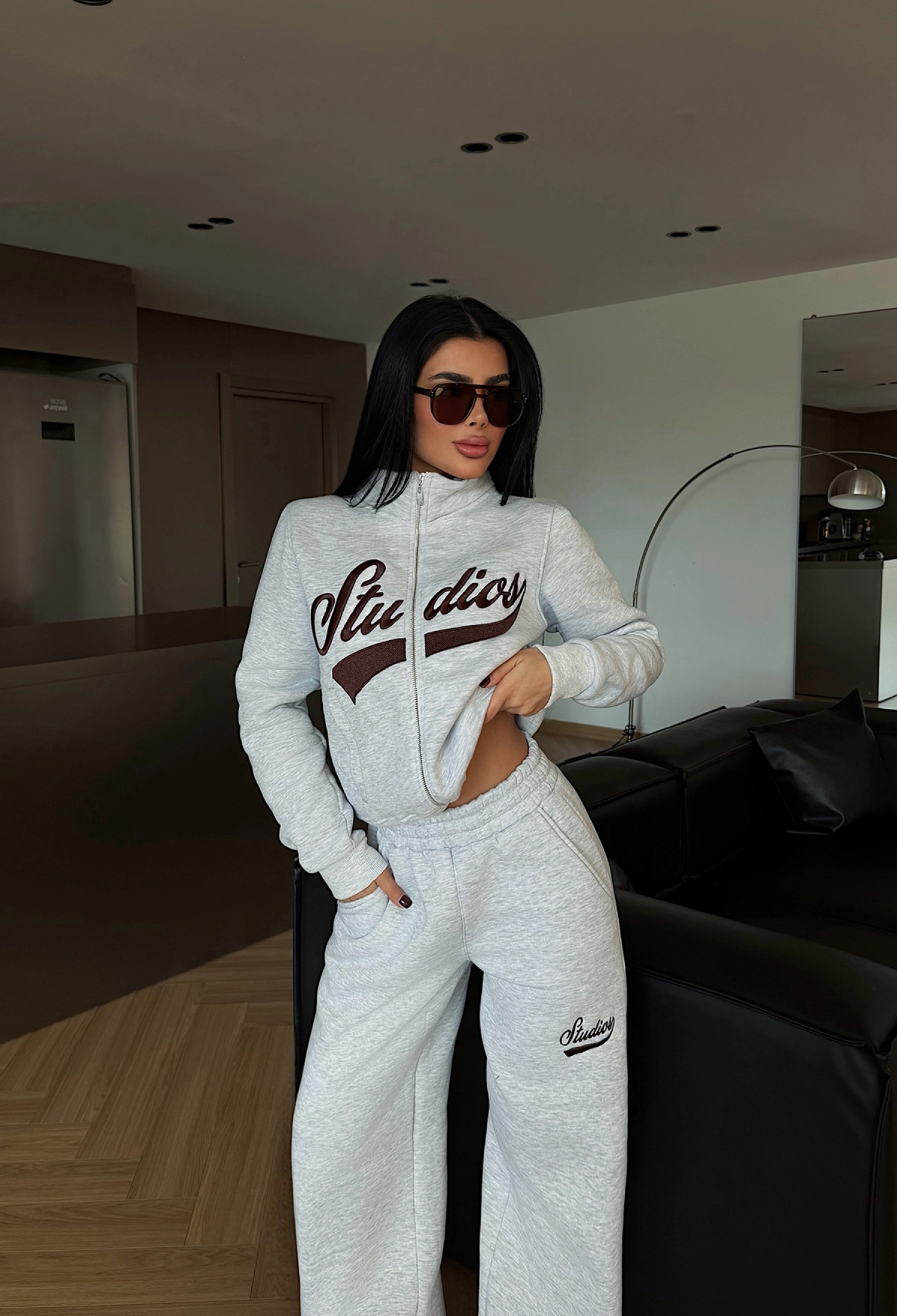 Tracksuit - Casual Sport Streetwear Jogger - Brand: EYYO ATELIER - Women & Kids, Baby Clothes Wholesale - TheBS Women
