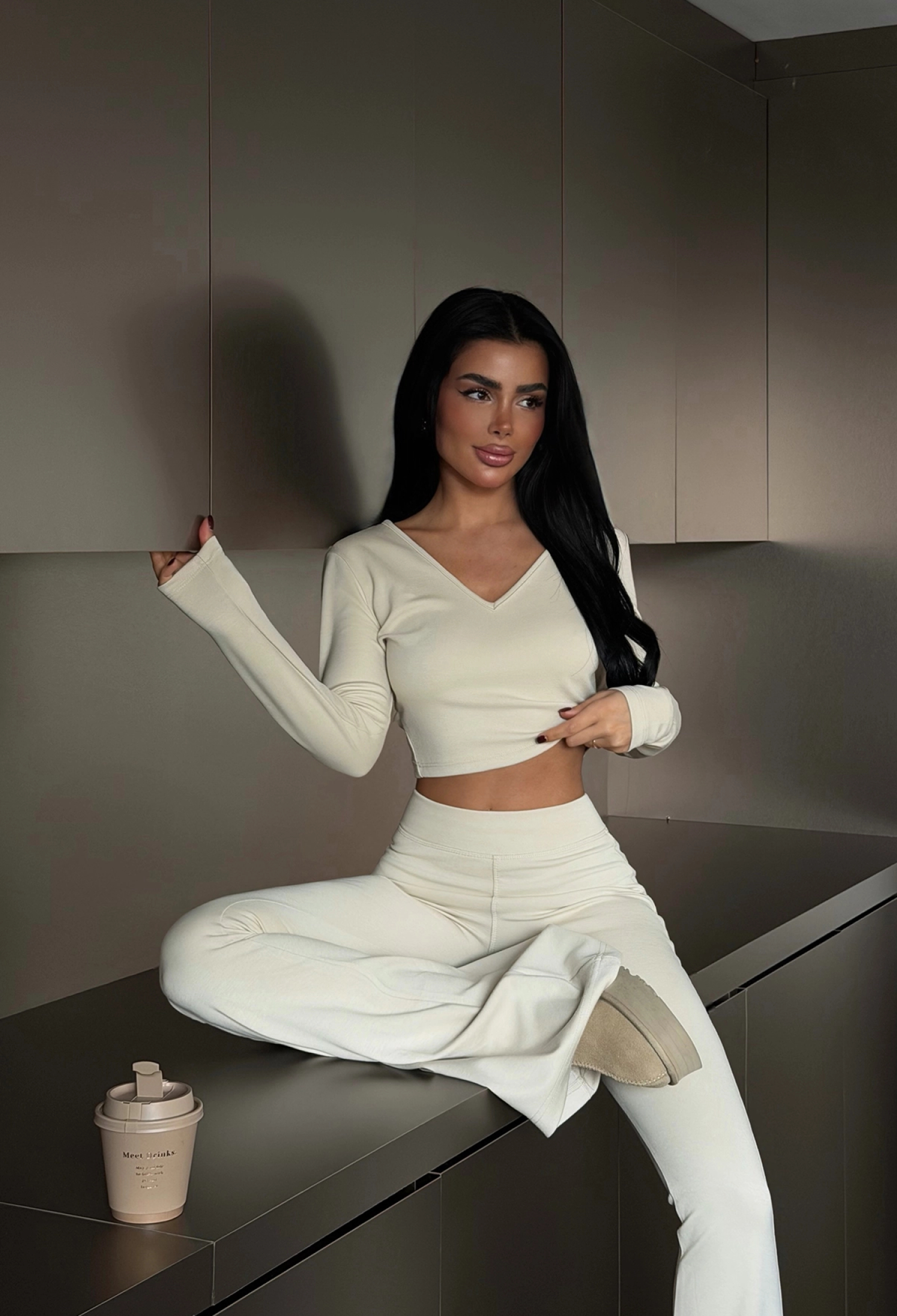 Elegant Slim Fit Suit - Brand: EYYO ATELIER - Women & Kids, Baby Clothes Wholesale - TheBS Women