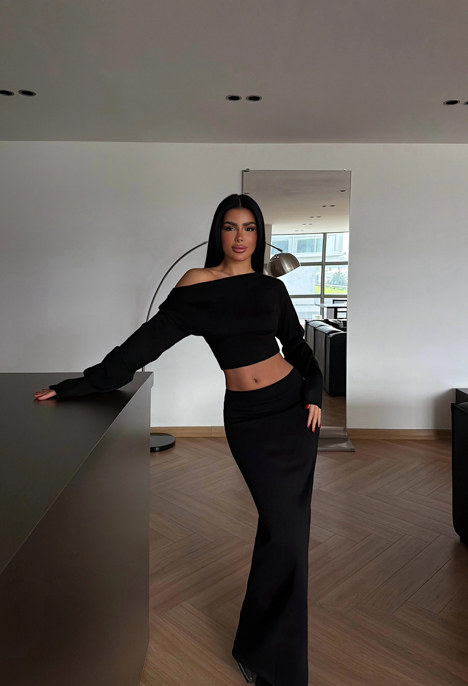 Slim Fit Mermaid Maxi Suit - Brand: EYYO ATELIER - Women & Kids, Baby Clothes Wholesale - TheBS Women