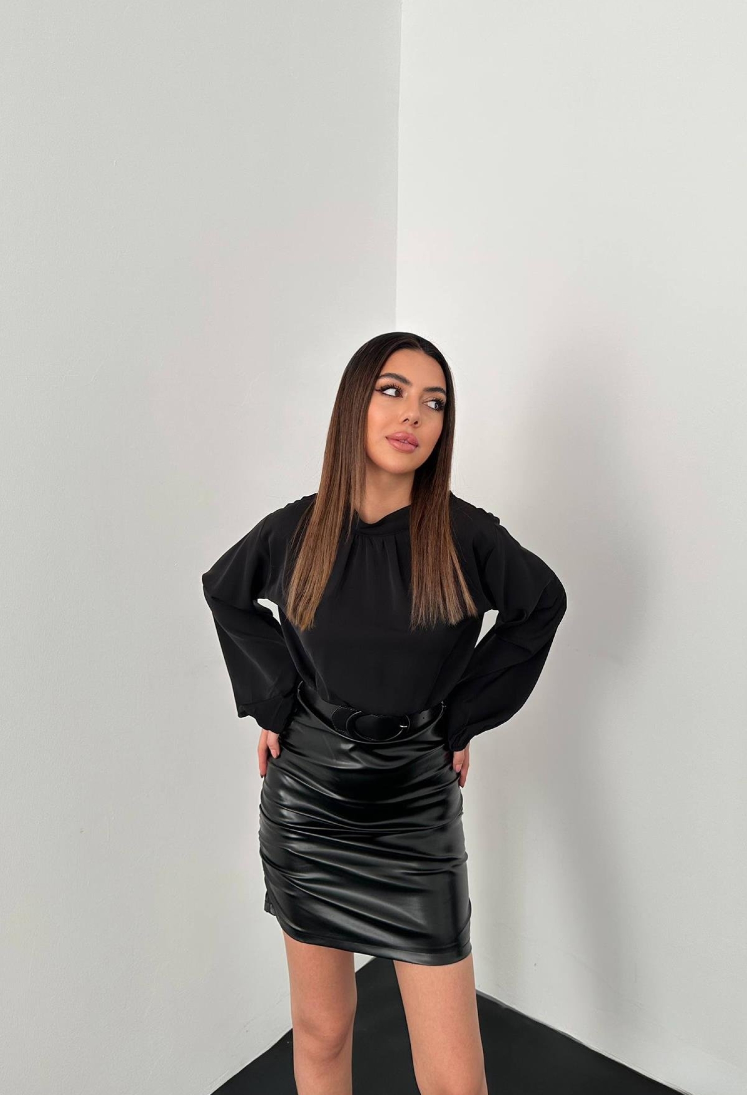 Leather Dress - Brand: Elisa - Women & Kids, Baby Clothes Wholesale - TheBS Women