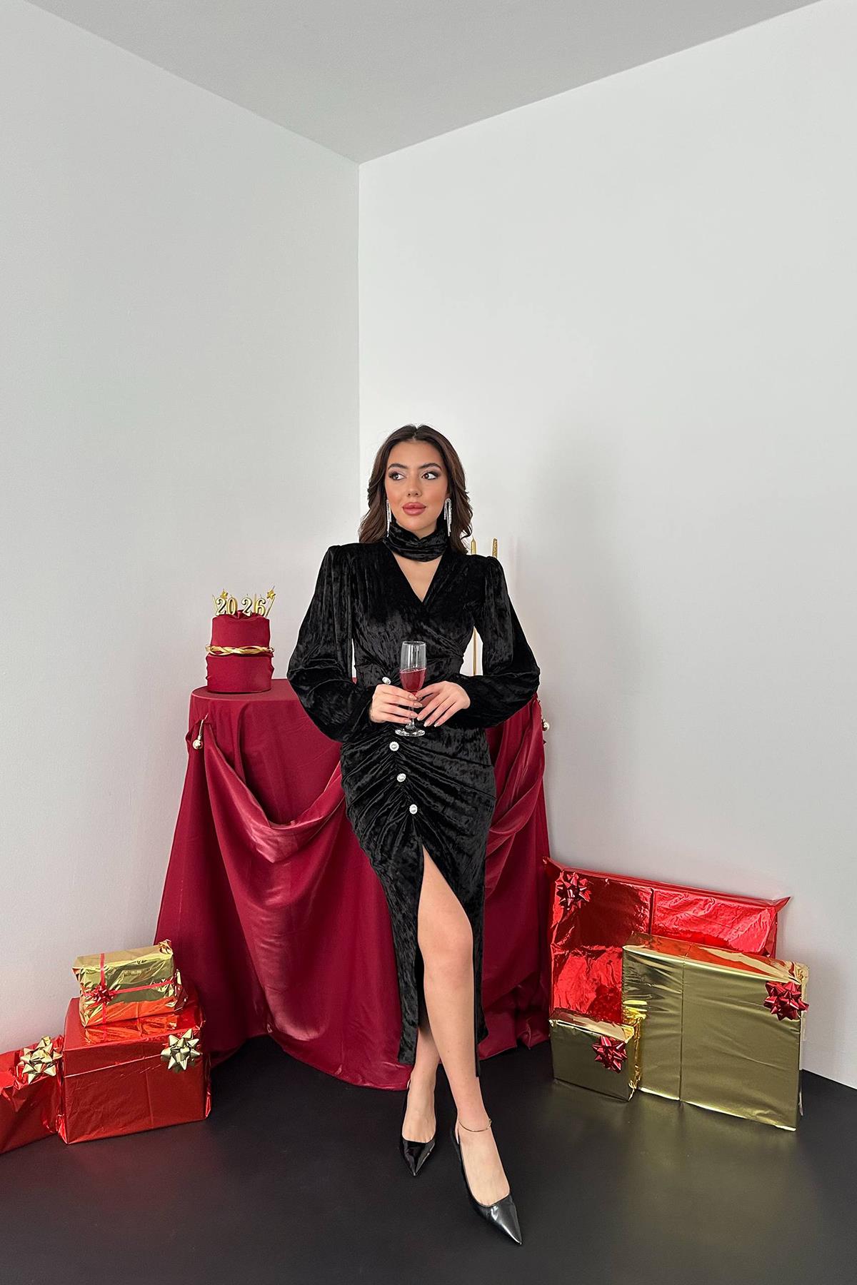 Stoned Gathered Dress - Brand: Elisa - Women & Kids, Baby Clothes Wholesale - TheBS Women