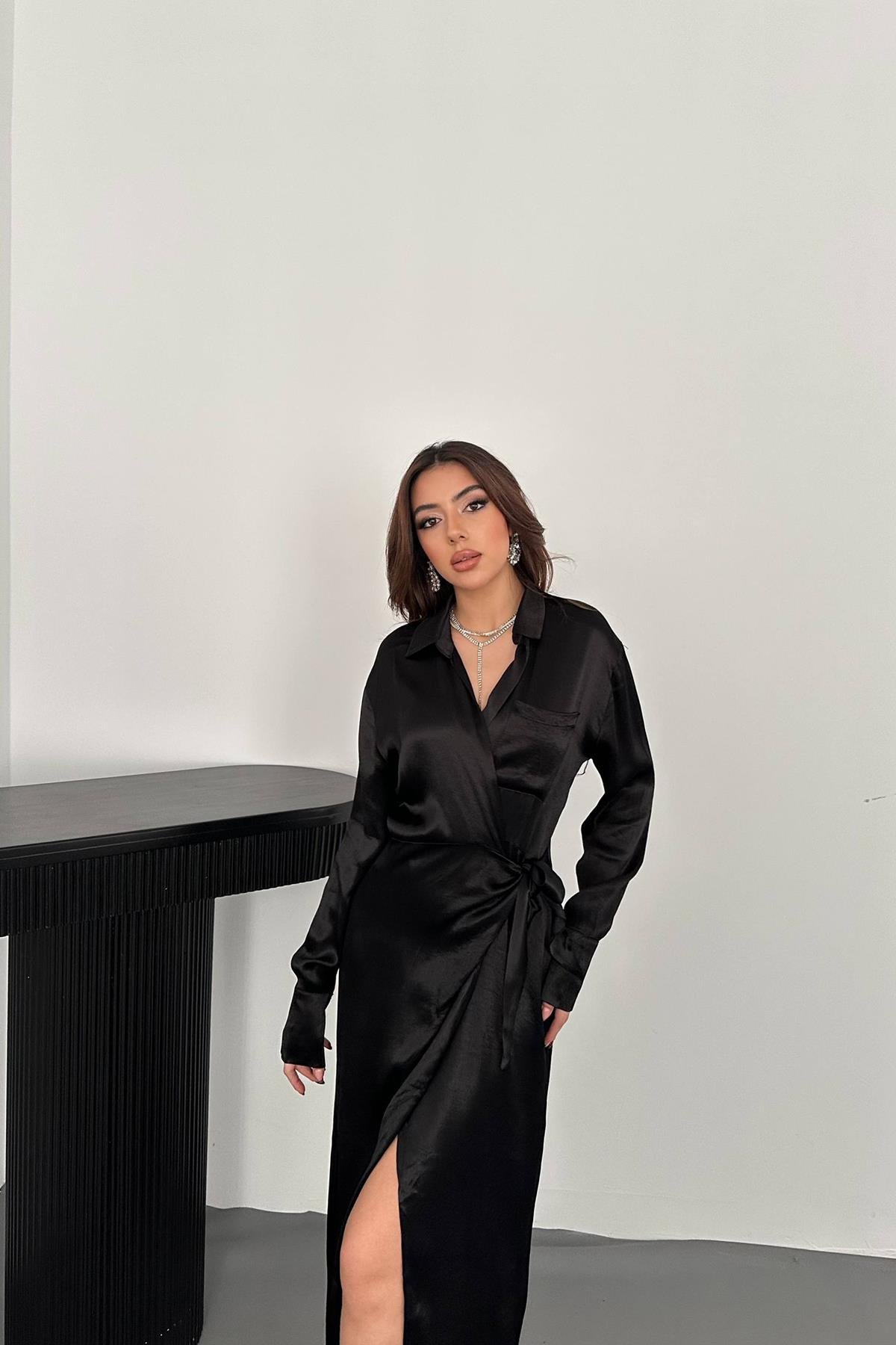 Belted Shirt Dress – Brand: Elisa – Women & Kids, Baby Clothes Wholesale – TheBS Women