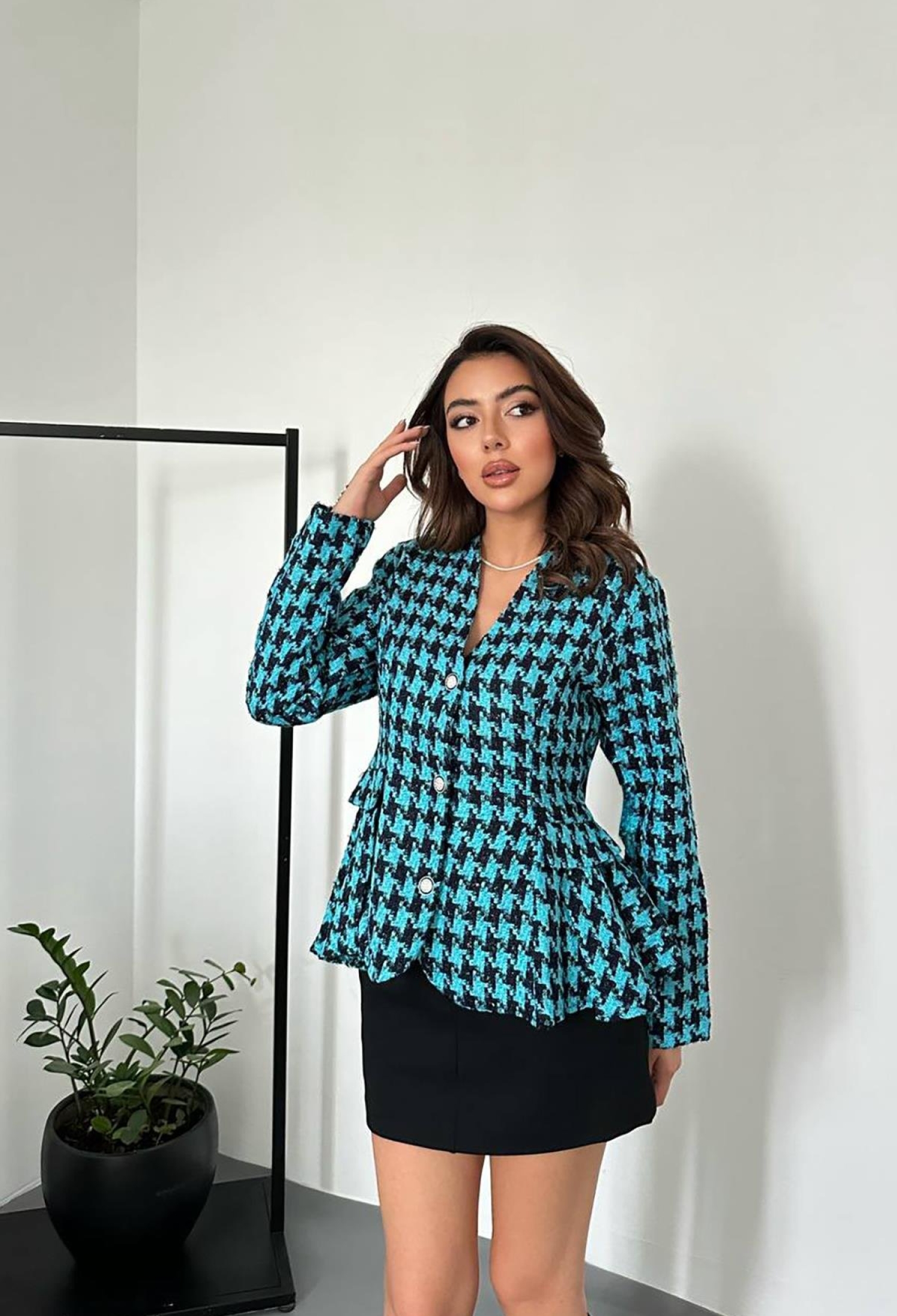 Back Bow Detail Jacket - Brand: Elisa - Women & Kids, Baby Clothes Wholesale - TheBS Women