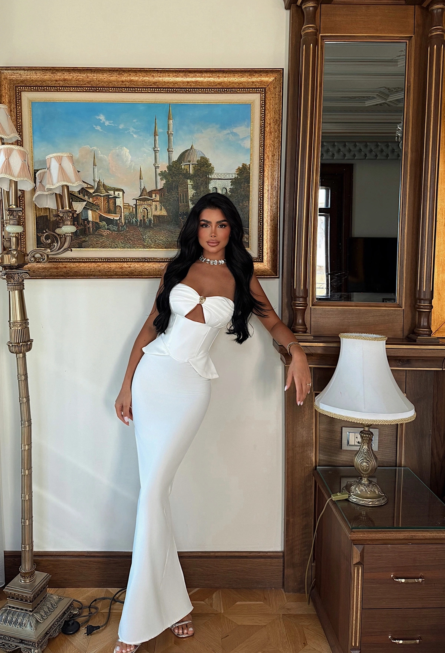 Strapless Corset Maxi Dress - Brand: EYYO ATELIER - Women & Kids, Baby Clothes Wholesale - TheBS Women