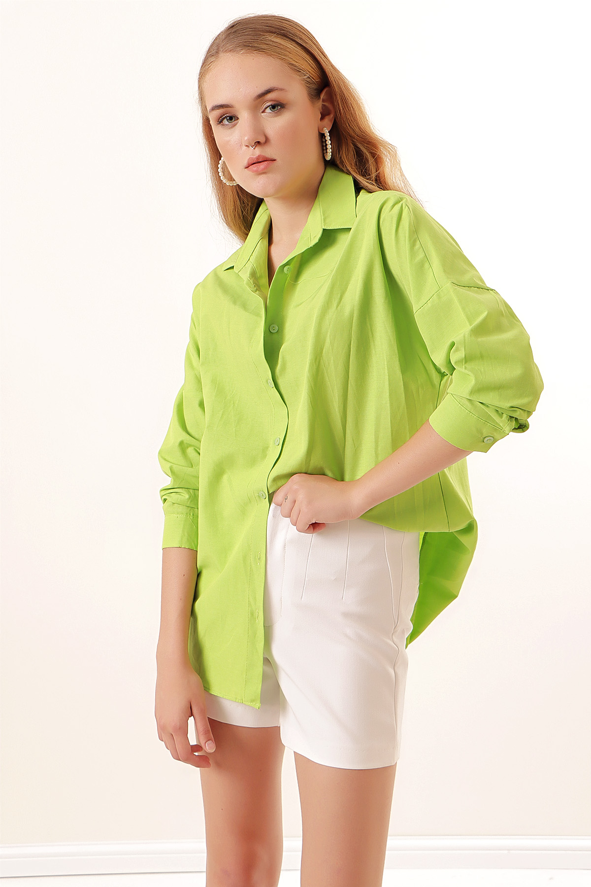 Shirt – Green – Brand: Bigdart – Women & Kids, Baby Clothes Wholesale – TheBS Women