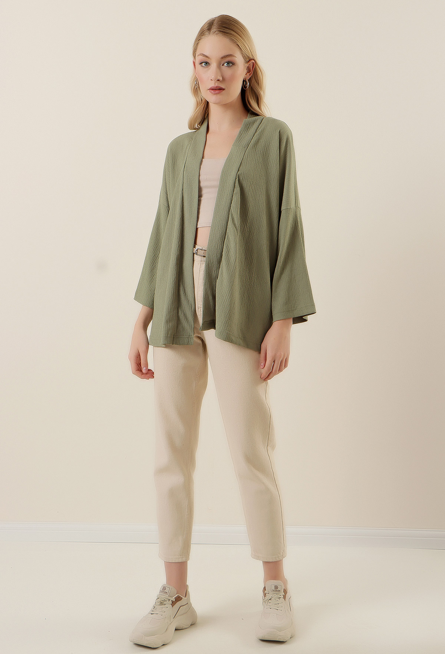 Kimono - Green - Brand: Bigdart - Women & Kids, Baby Clothes Wholesale - TheBS Women