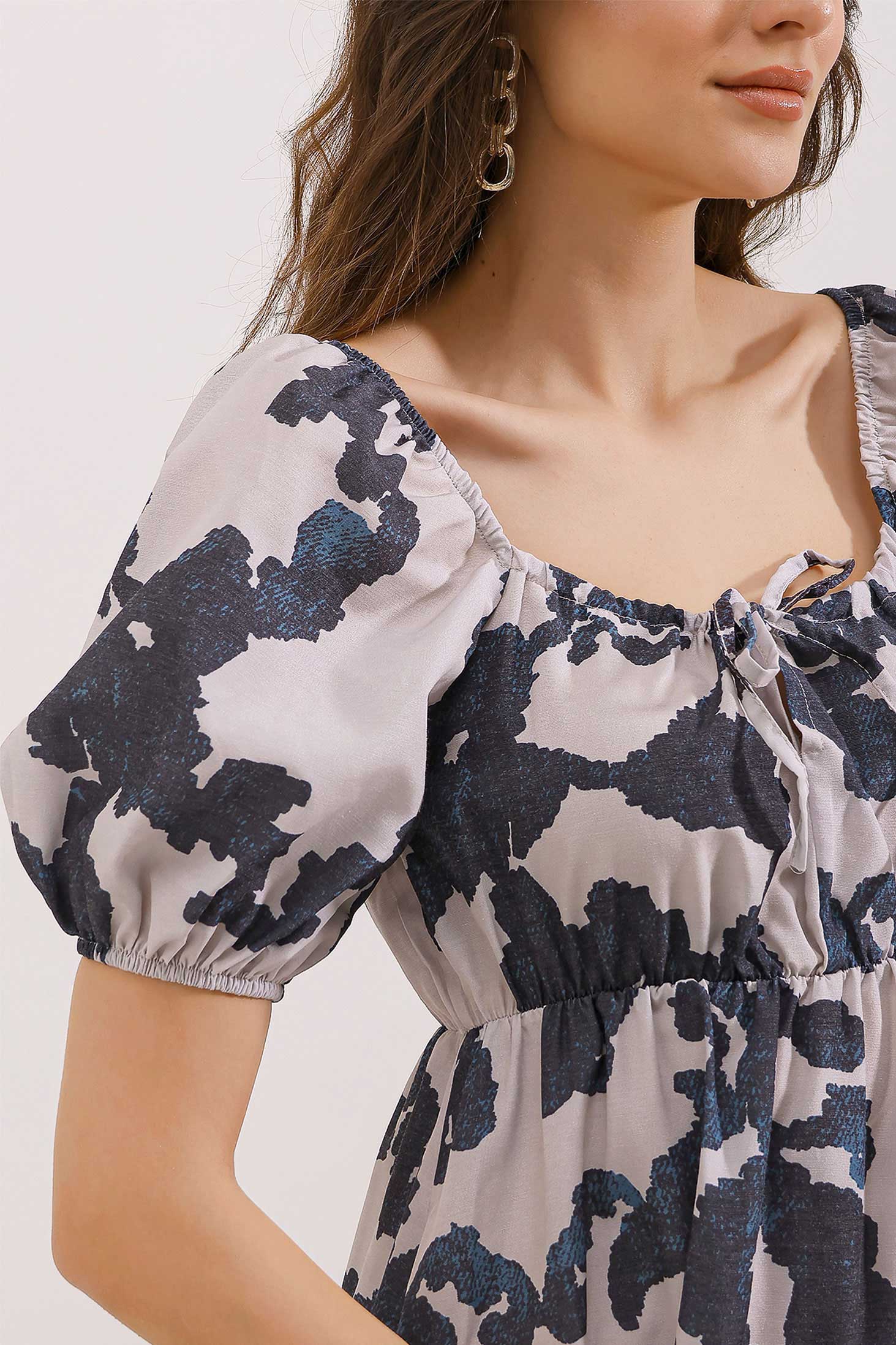 Flared Poplin Dress – D. – Brand: Bigdart – Women & Kids, Baby Clothes Wholesale – TheBS Women