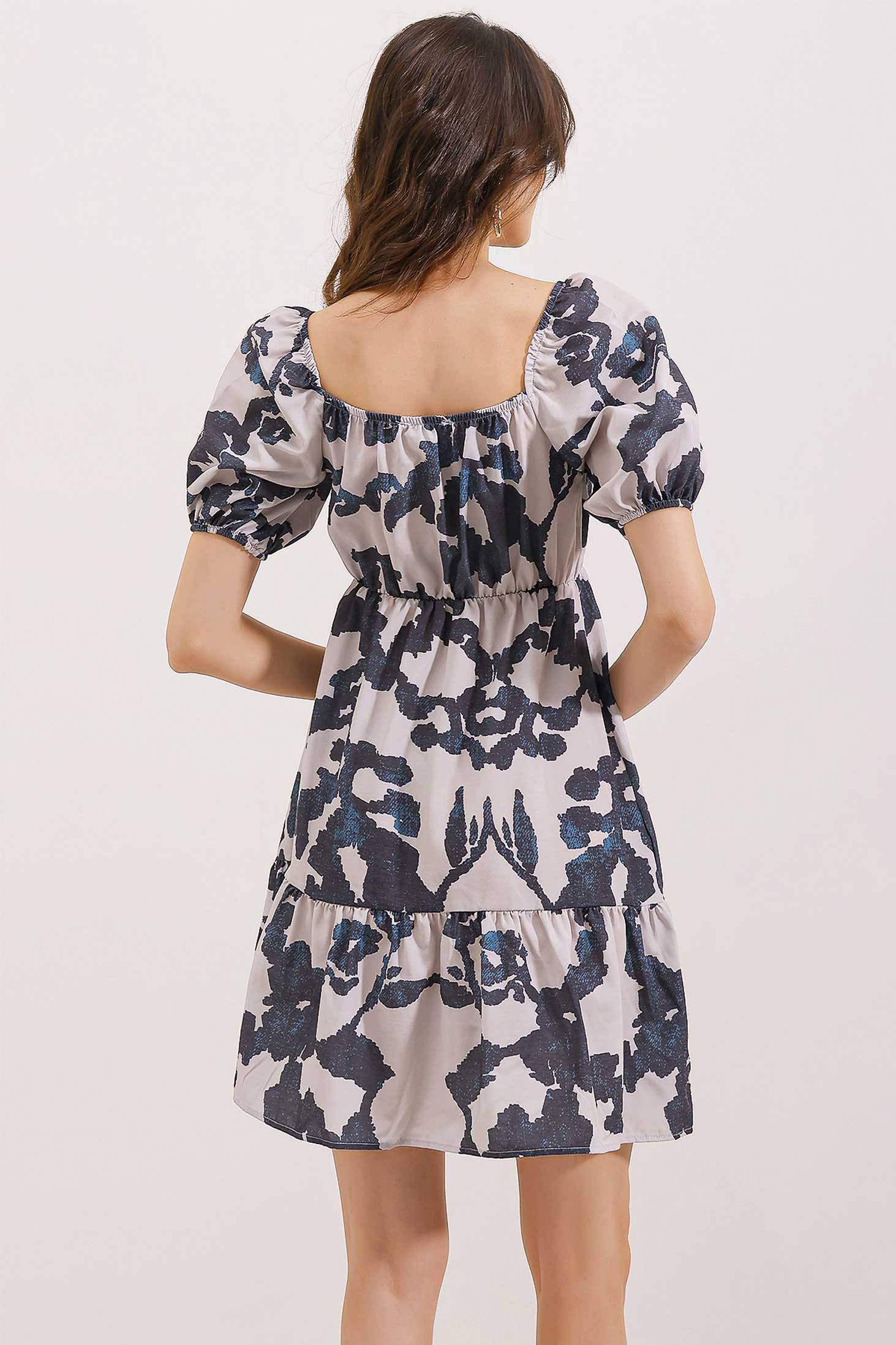 Flared Poplin Dress – D. – Brand: Bigdart – Women & Kids, Baby Clothes Wholesale – TheBS Women