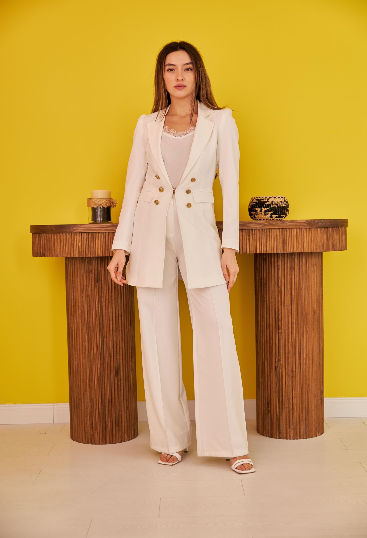 Blazer Buttoned Jacket - Brand: Elisa - Women & Kids, Baby Clothes Wholesale - TheBS Women