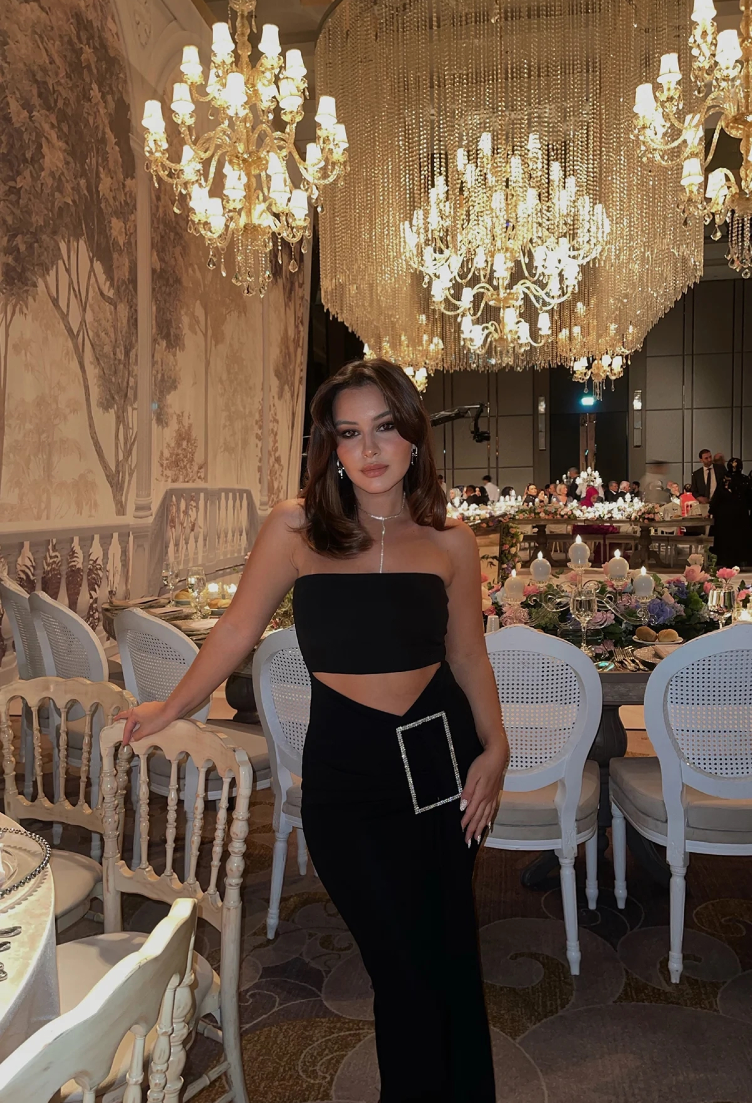 Stone Detail Dress - Brand: EYYO ATELIER - Women & Kids, Baby Clothes Wholesale - TheBS Women