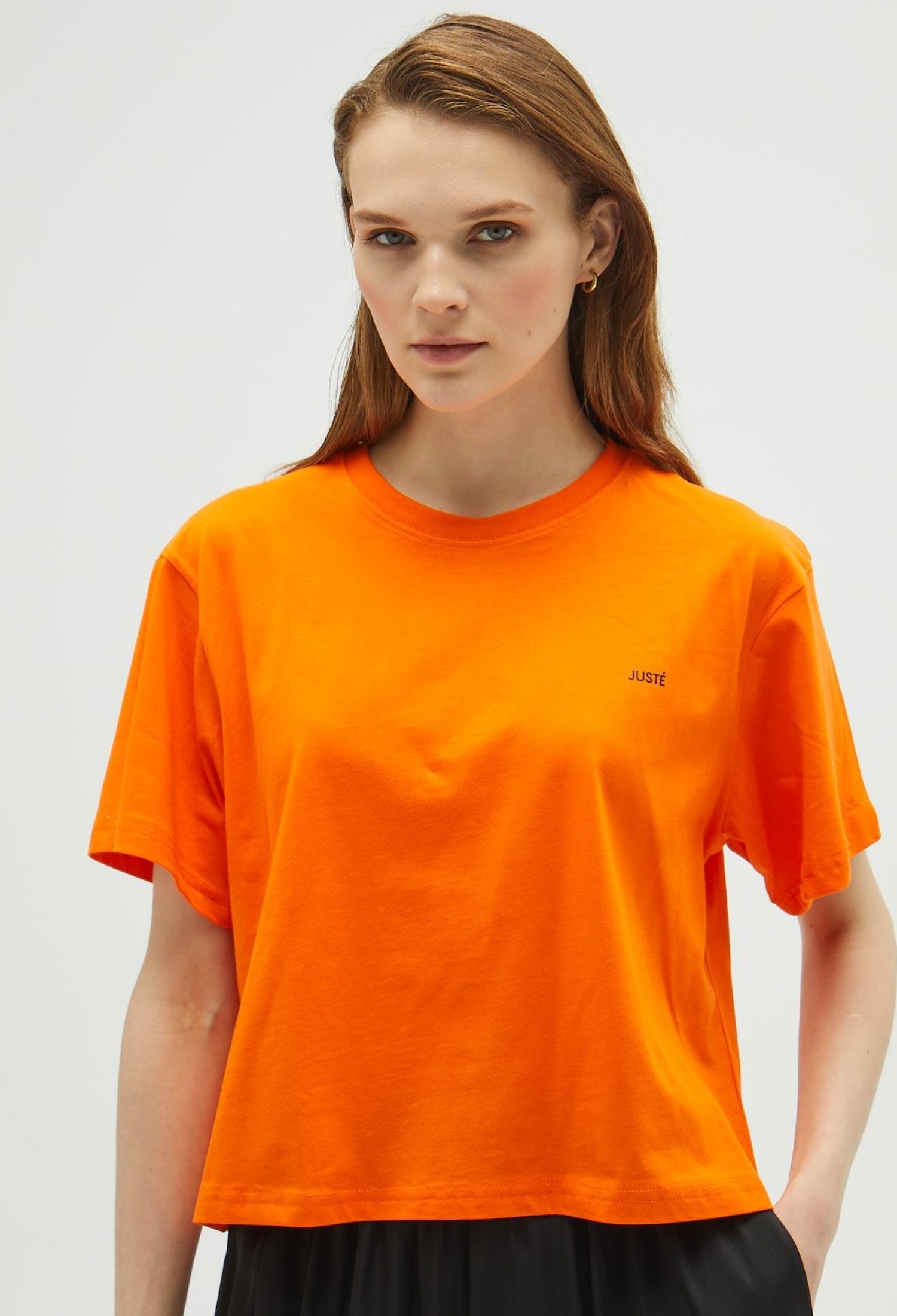 Oversize Crop T-shirt - Brand: Juste - Women & Kids, Baby Clothes Wholesale - TheBS Women