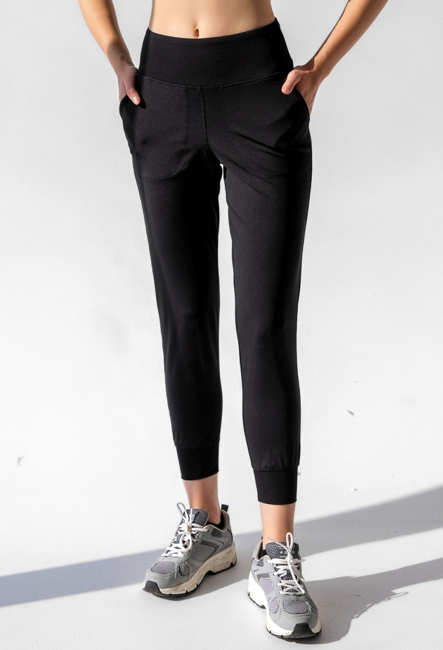 High Waist Pocket Jogger Sweatpants - Brand: la & vetta - Women & Kids, Baby Clothes Wholesale - TheBS Women