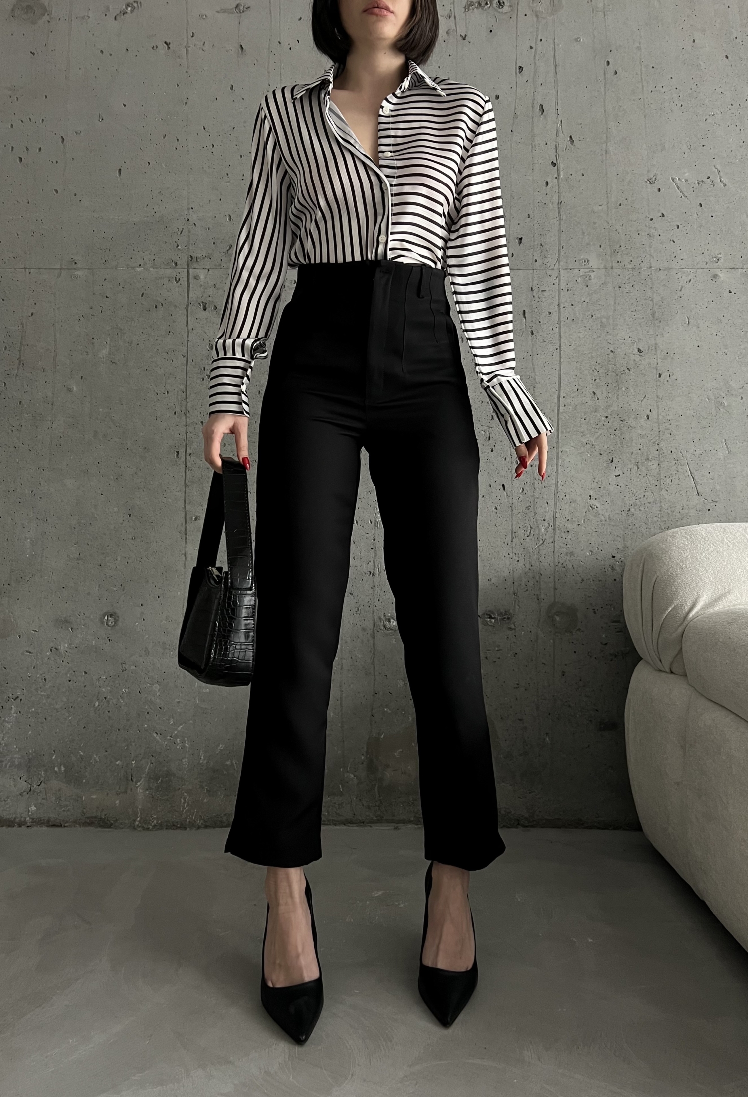 Pleated Trousers - Brand: My Fashion - Women & Kids, Baby Clothes Wholesale - TheBS Women