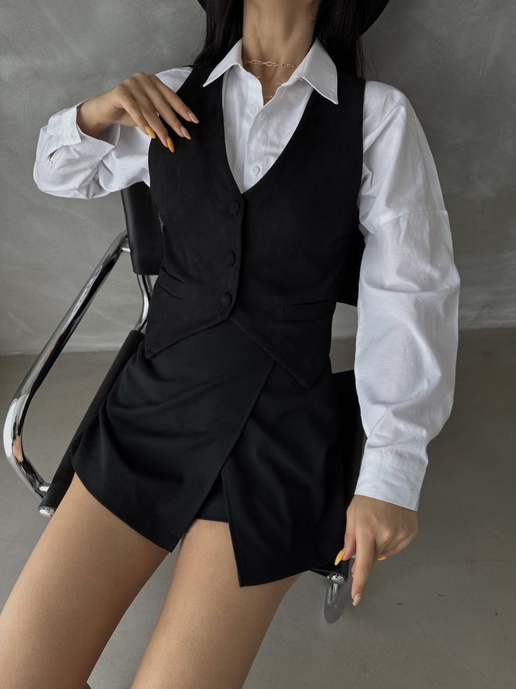 Suede Vest – Brand: Topshow – Women & Kids, Baby Clothes Wholesale – TheBS Women