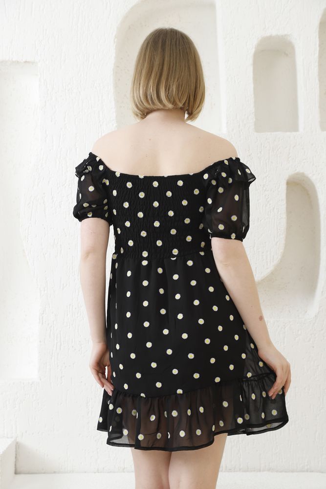 Daisy Patterned Dress – Brand: Topshow – Women & Kids, Baby Clothes Wholesale – TheBS Women