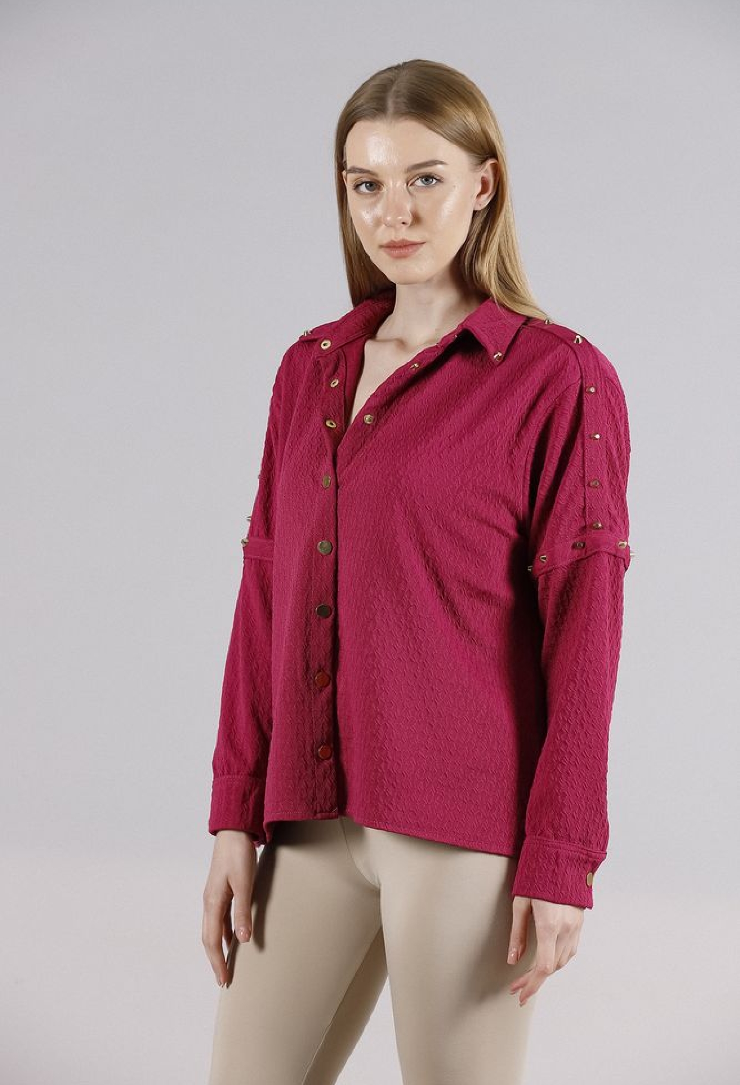 Drop Detailed Shirt - Brand: Topshow - Women & Kids, Baby Clothes Wholesale - TheBS Women