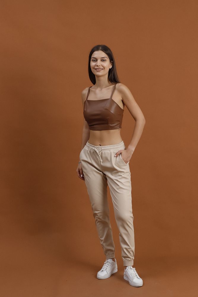 Leather Trousers – Brand: Topshow – Women & Kids, Baby Clothes Wholesale – TheBS Women