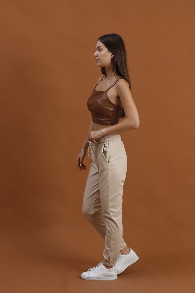 Leather Trousers – Brand: Topshow – Women & Kids, Baby Clothes Wholesale – TheBS Women