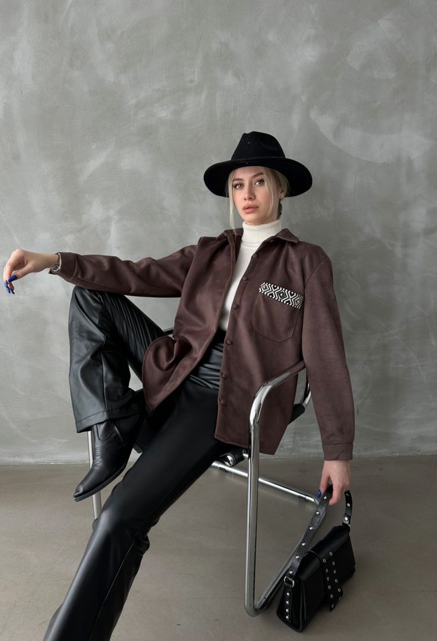 Suede Shirt - Brand: Topshow - Women & Kids, Baby Clothes Wholesale - TheBS Women