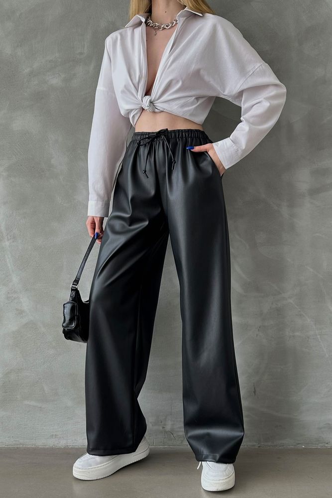 Leather Trousers – Brand: Topshow – Women & Kids, Baby Clothes Wholesale – TheBS Women