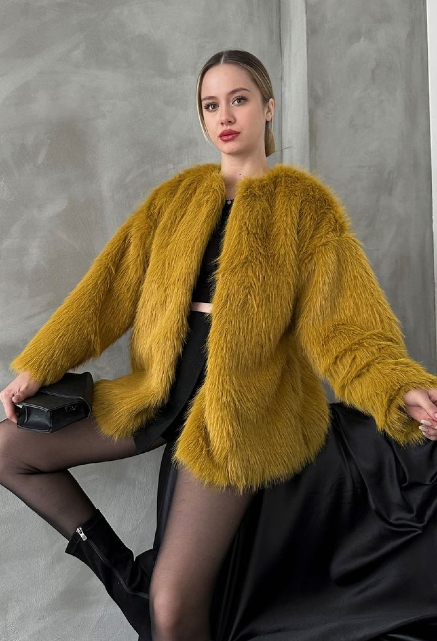 OilPlush Coat - Brand: Topshow - Women & Kids, Baby Clothes Wholesale - TheBS Women