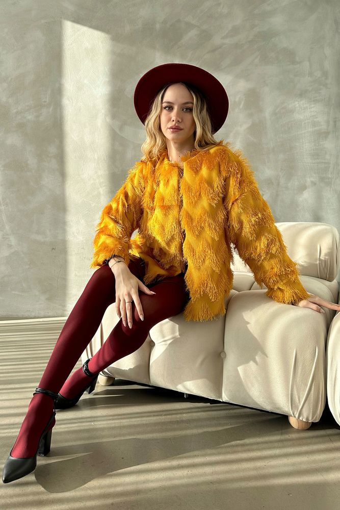 Faux Fur Jacket - Brand: Topshow - Women & Kids, Baby Clothes Wholesale - TheBS Women