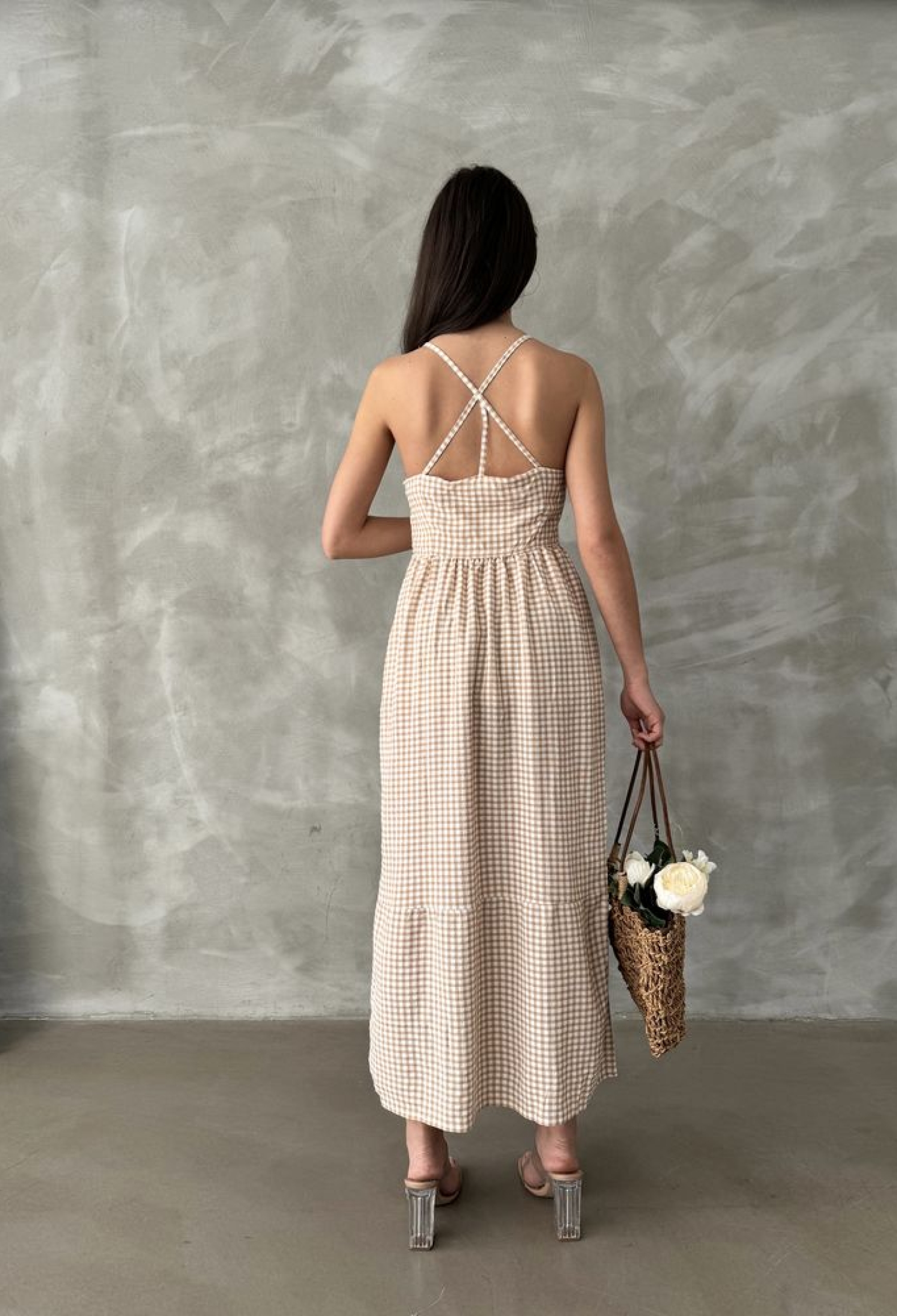 Strap Ankle Length Dress - Brand: Topshow - Women & Kids, Baby Clothes Wholesale - TheBS Women