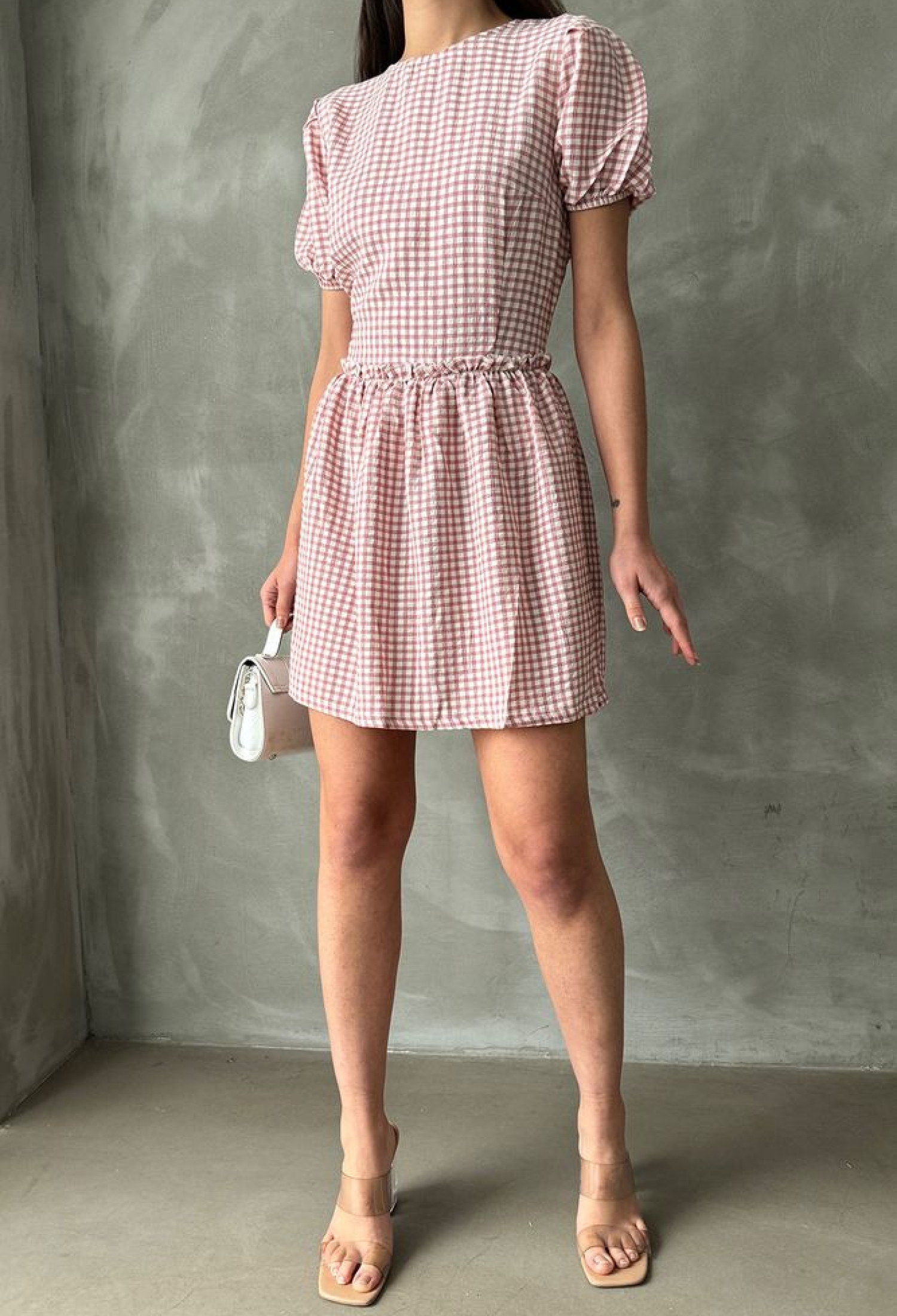 Powder Crew Neck Dress - Brand: Topshow - Women & Kids, Baby Clothes Wholesale - TheBS Women