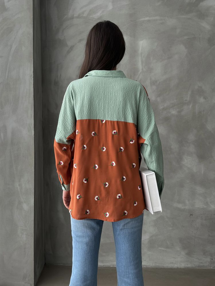 Tile Çağla Floral Shirt – Brand: Topshow – Women & Kids, Baby Clothes Wholesale – TheBS Women