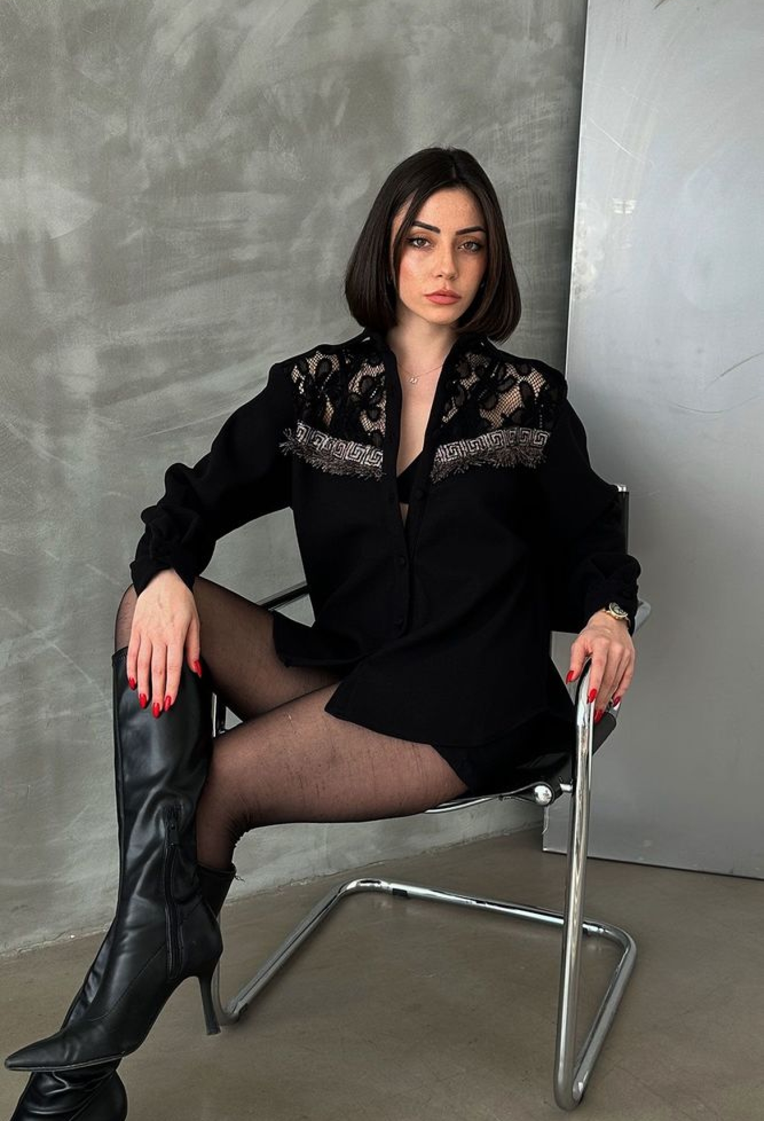 Lace Detailed Shirt - Brand: Topshow - Women & Kids, Baby Clothes Wholesale - TheBS Women