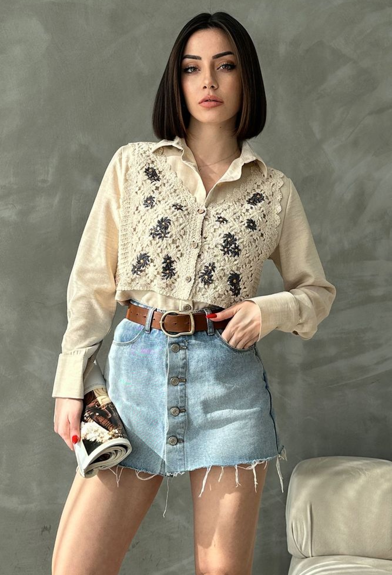 Flower Shirt - Brand: Topshow - Women & Kids, Baby Clothes Wholesale - TheBS Women