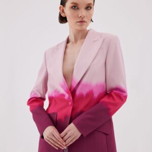 Gradient Detailed Fussia Jacket-Trousers Set - Brand: Juste - Women & Kids, Baby Clothes Wholesale - TheBS Women