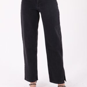 Stove Pipe Leg High Waist Side Slit Comfortable Jean Normal - Brand: XLove - Women & Kids, Baby Clothes Wholesale - TheBS Women